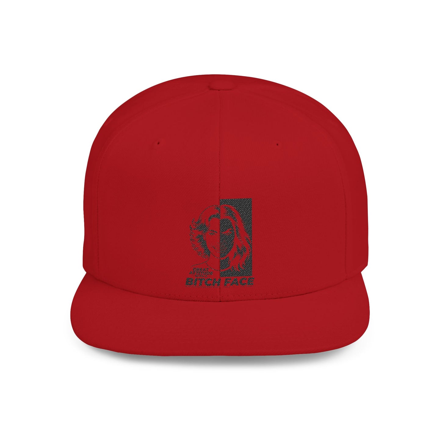 B.I.T.C.H. F.A.C.E. Snapback Hat, Funny Hats, Party Accessories, Trendy Headwear, Gift for Her, Fashionable Cap
