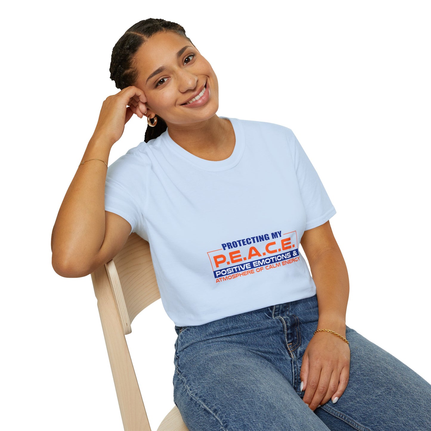 Protecting My P.E.A.C.E. - Positive Emotions & Atmospehere of Calm Energy - Tranquil Tee