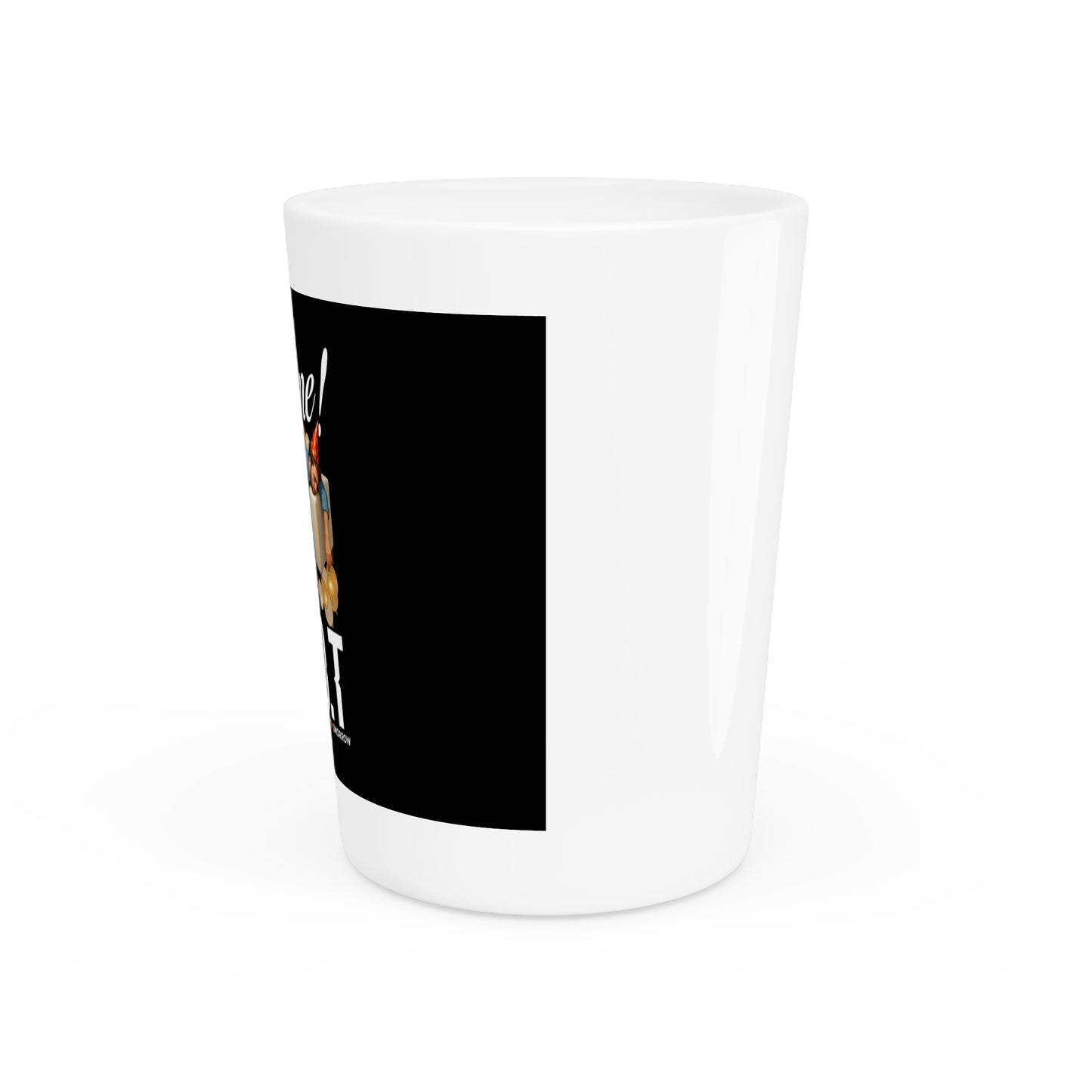 Funny Shot Glass, Gimme A S.H.O.T. Drinkware, Party Favors, Bachelor Gift, Home Bar Accessories, Novelty Drinkware