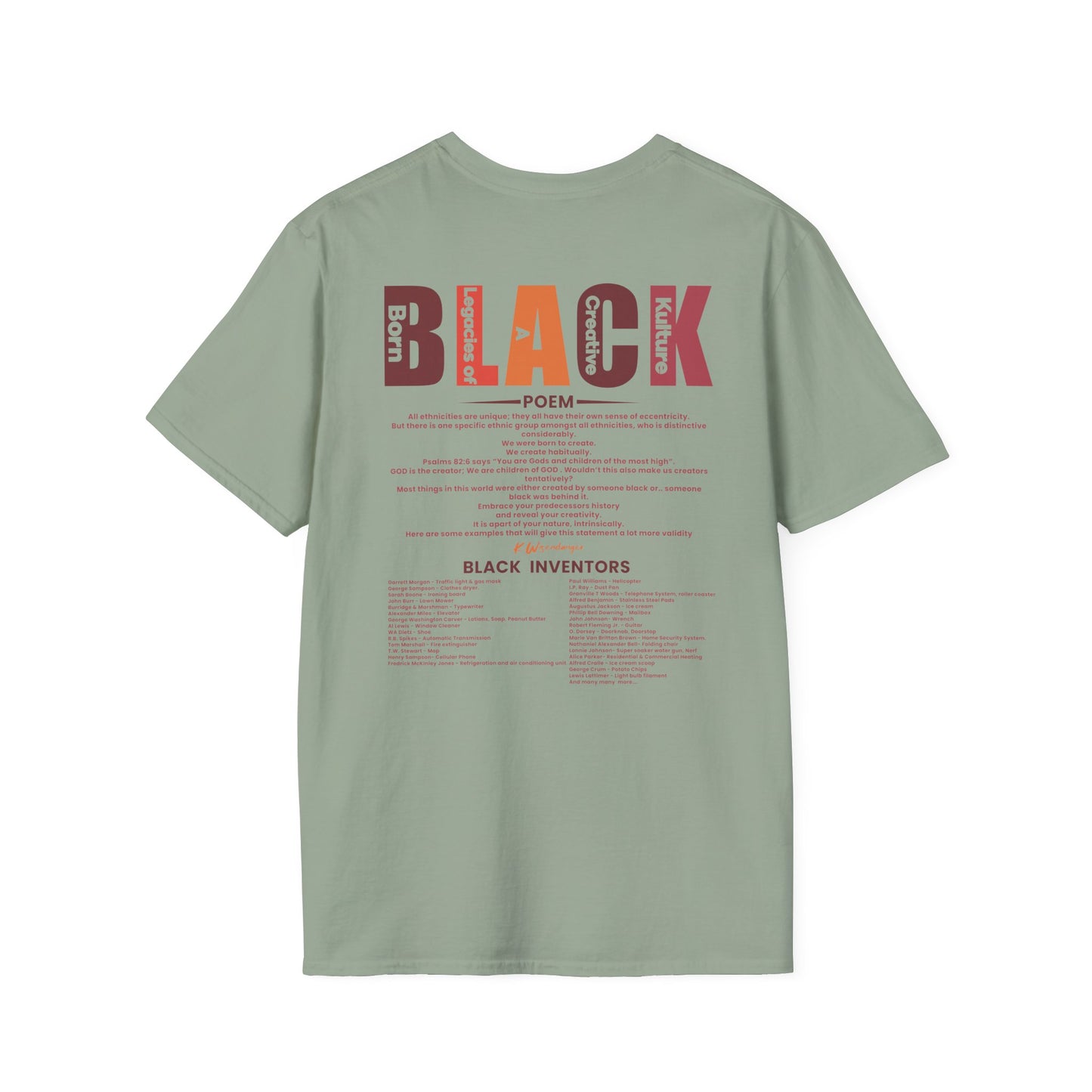 N.I.G.G.A. Diversity Matters Unisex Softstyle T-Shirt - Celebrate Unique Perspectives