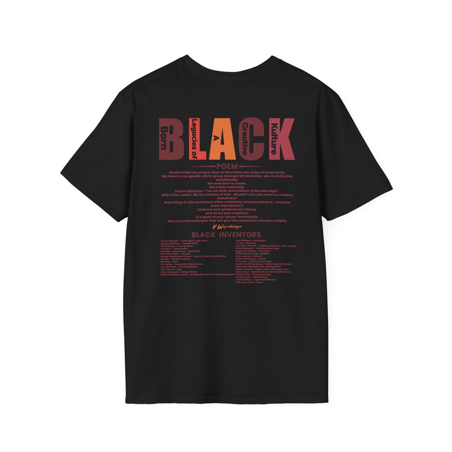 N.I.G.G.A. Diversity Matters Unisex Softstyle T-Shirt - Celebrate Unique Perspectives