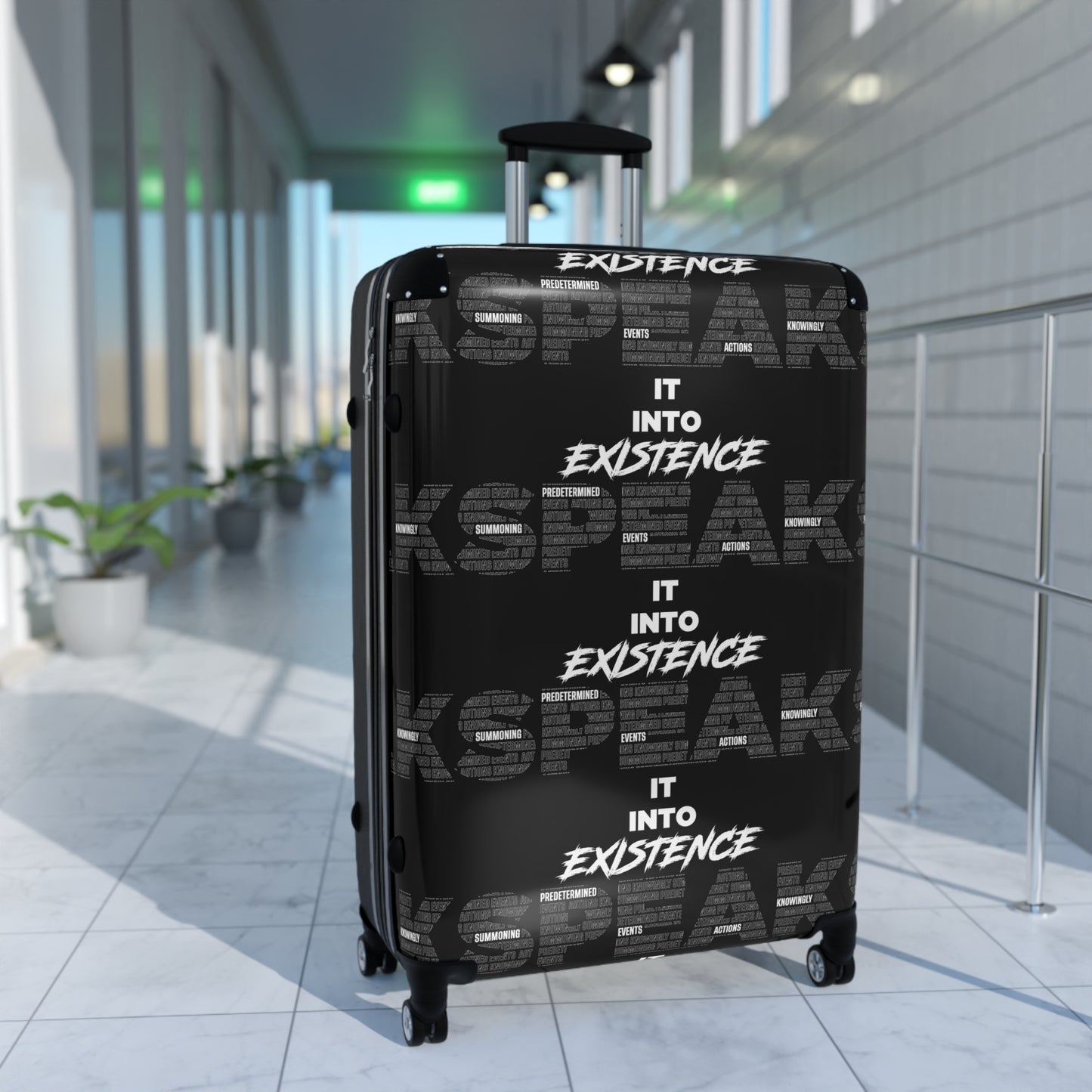 S.P.E.A.K. It Into Existence Suitcase