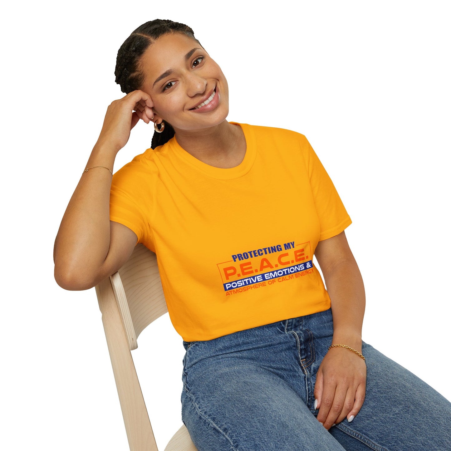 Protecting My P.E.A.C.E. - Positive Emotions & Atmospehere of Calm Energy - Tranquil Tee
