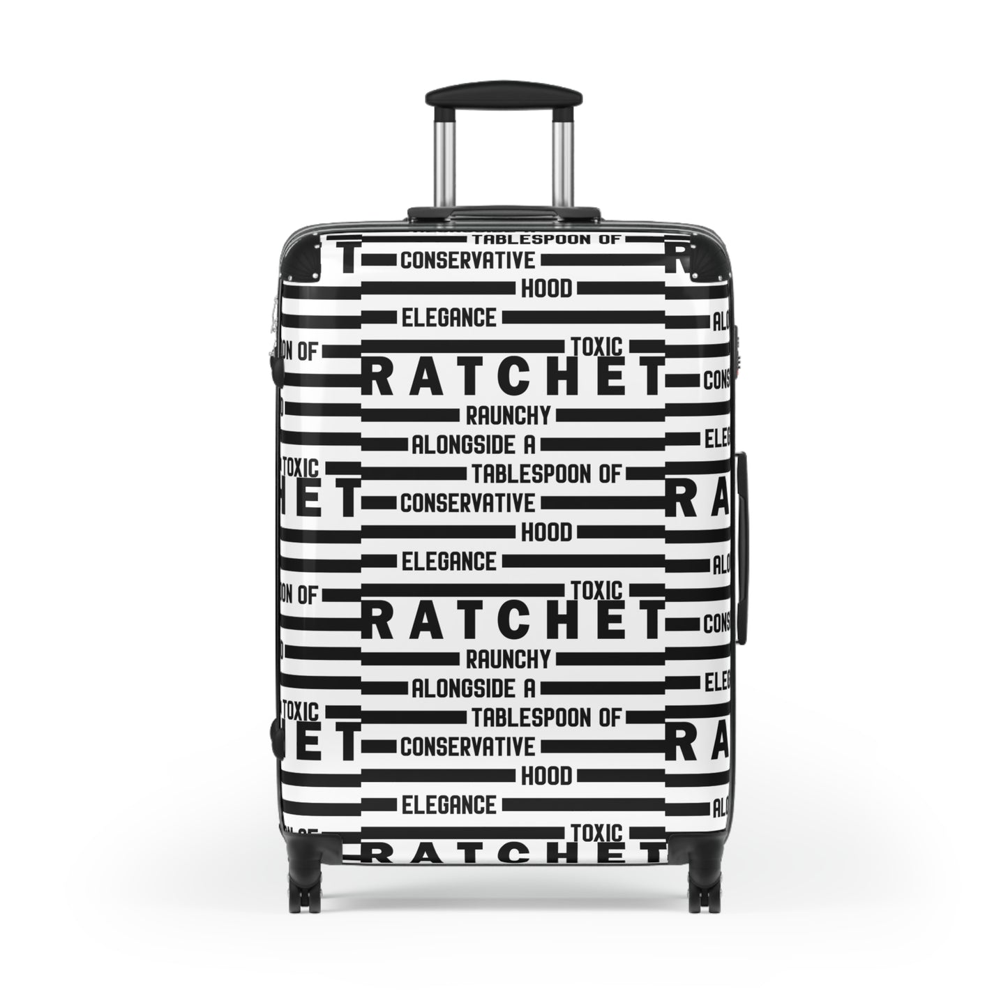 RATCHET Stylish Suitcase for Travel, Luggage for Adventures, Unique Travel Gear,