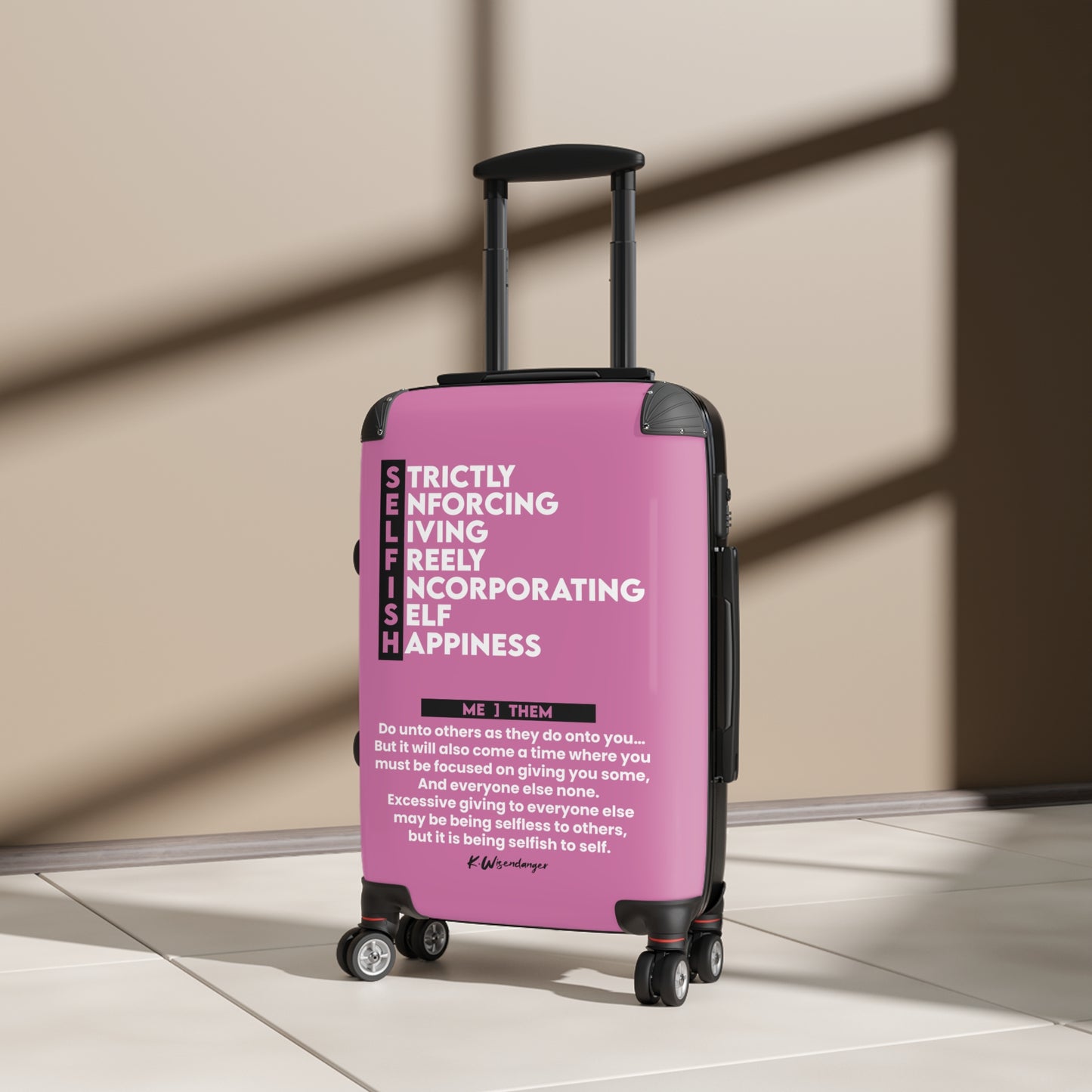 S.E.L.F.I.S.H. Stylish Luggage for Her