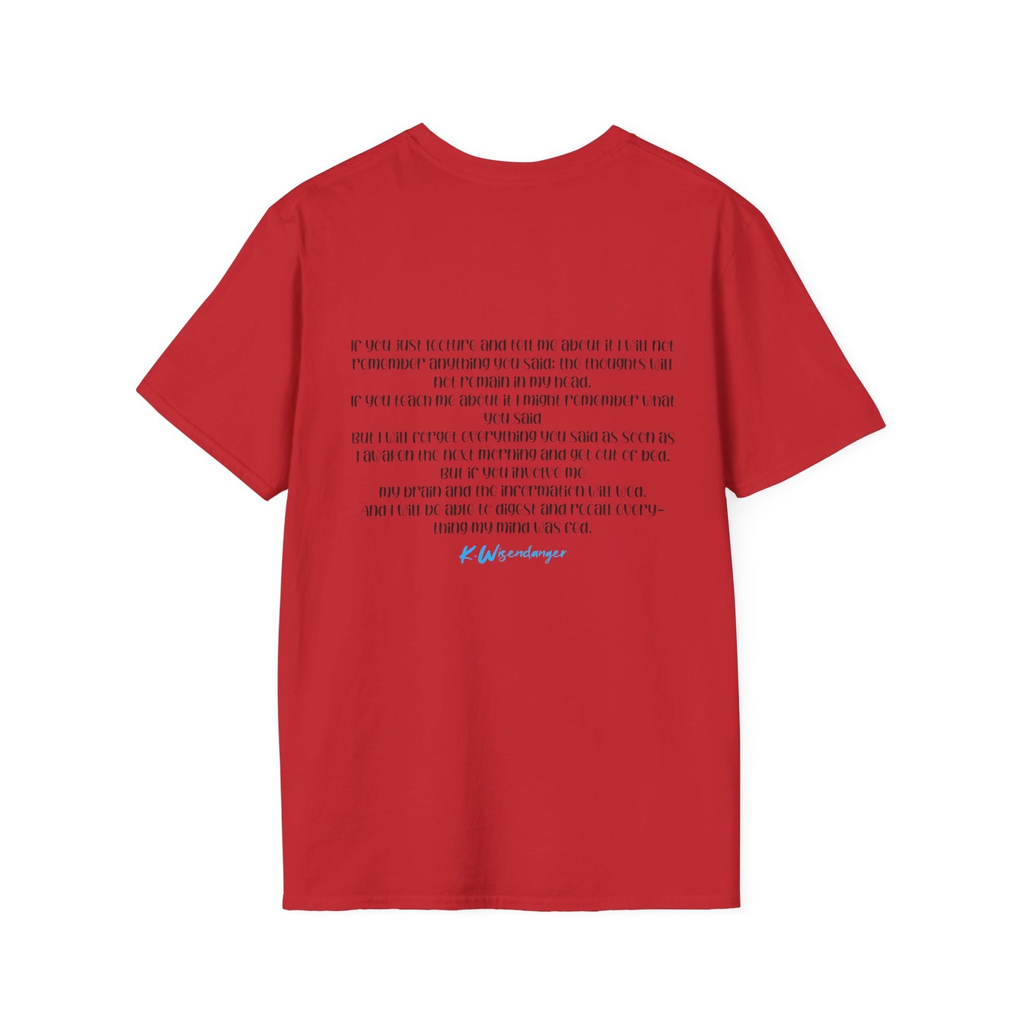 I'm a T.E.A.C.H.E.R. Unisex Softstyle T-Shirt - Perfect Gift for Educators