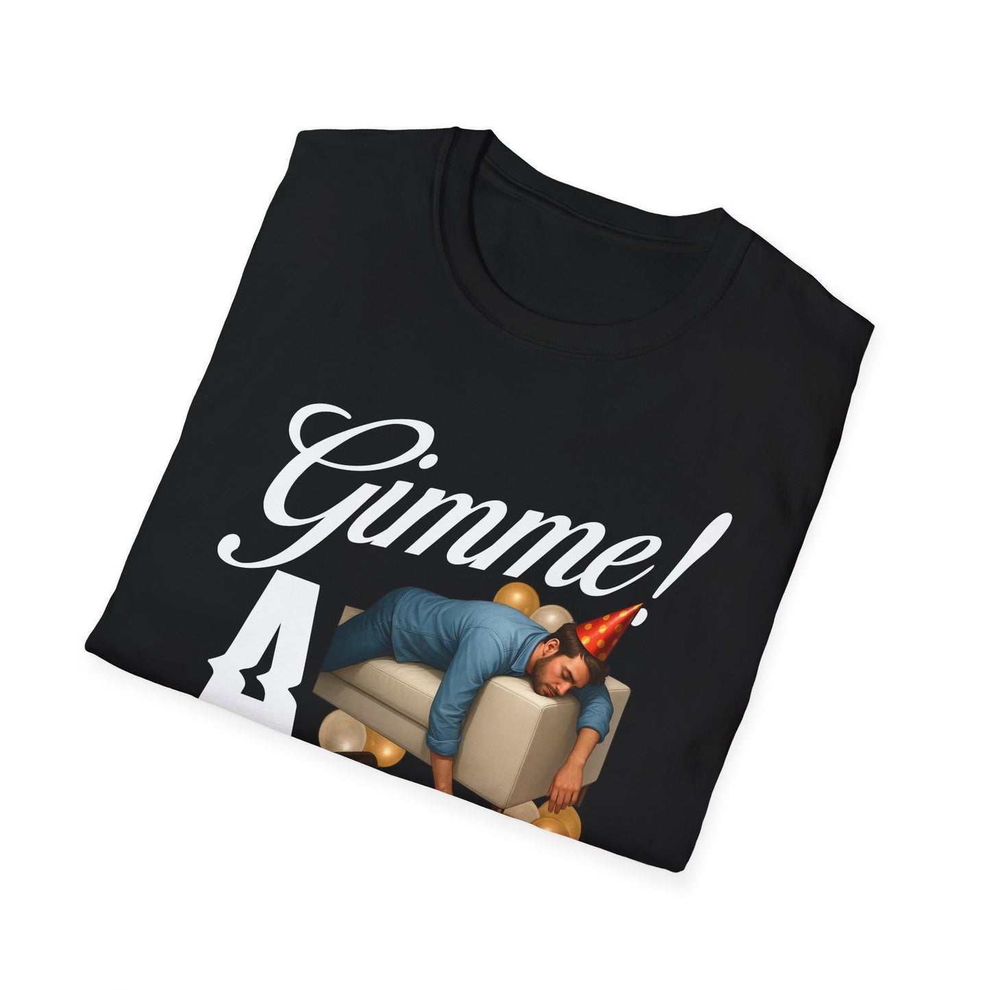 - 'Gimme! A S.H.O.T.' - Humor, Gifts, Party Wear, Casual Style, Men's & Women's