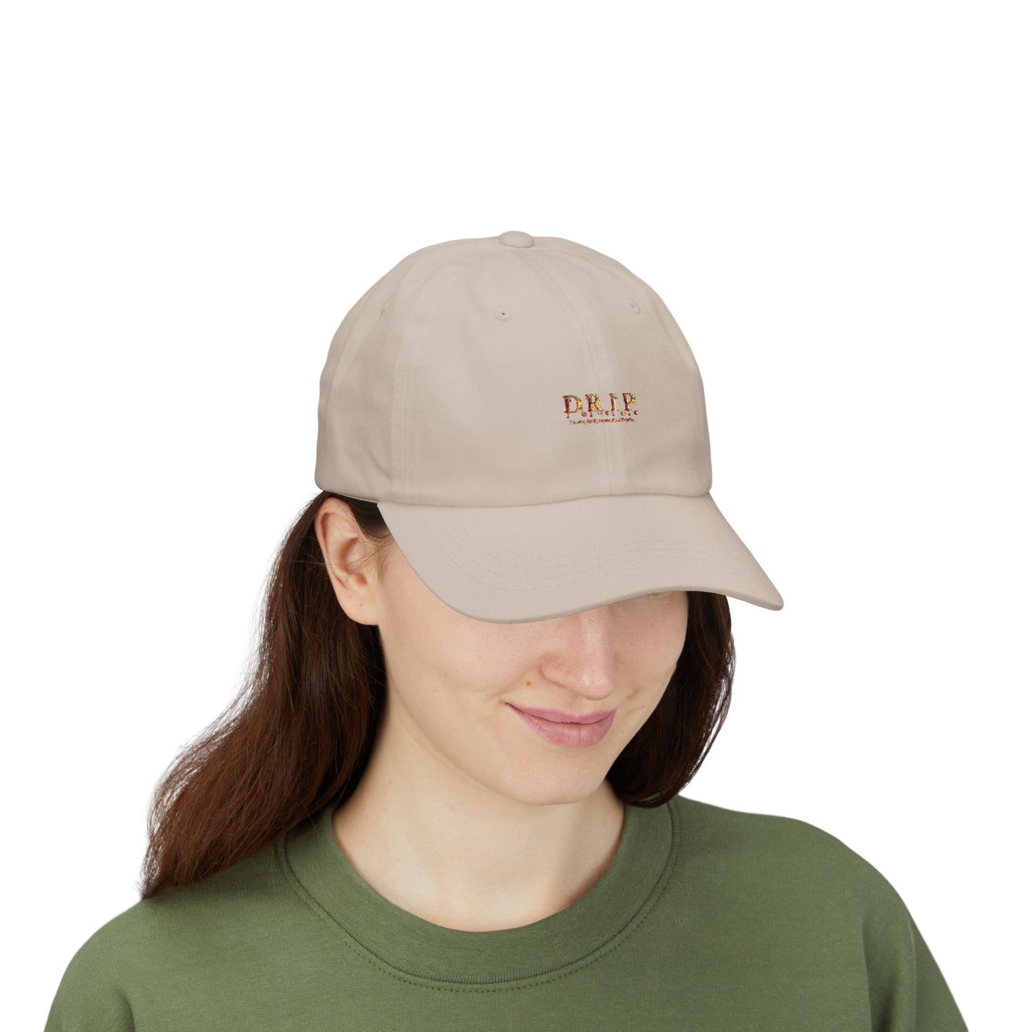 D.R.I.P. (Dressing Real Impressive & Pristine) Classic Dad Cap - Stylish Casual Hat for Everyday,