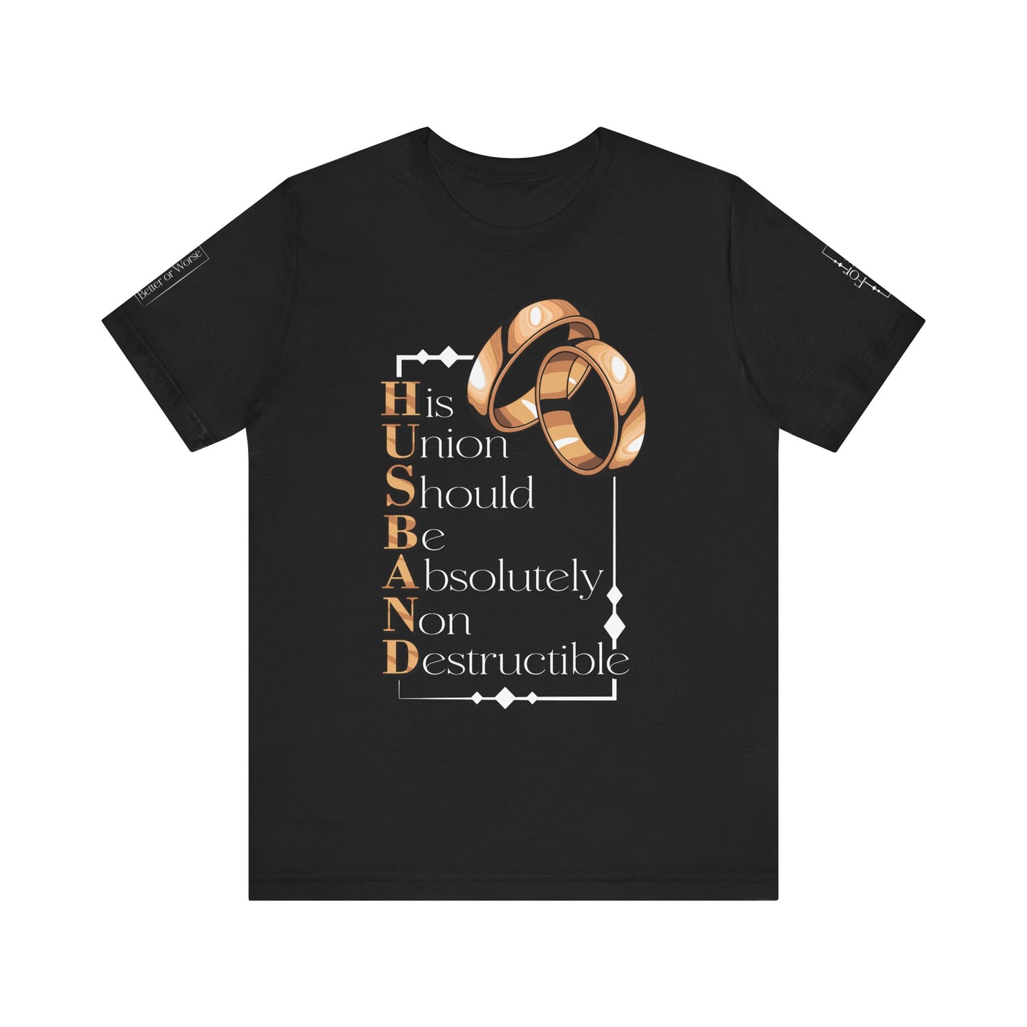 Inspirational Husband Tee - Perfect Gift for Weddings & Anniversaries