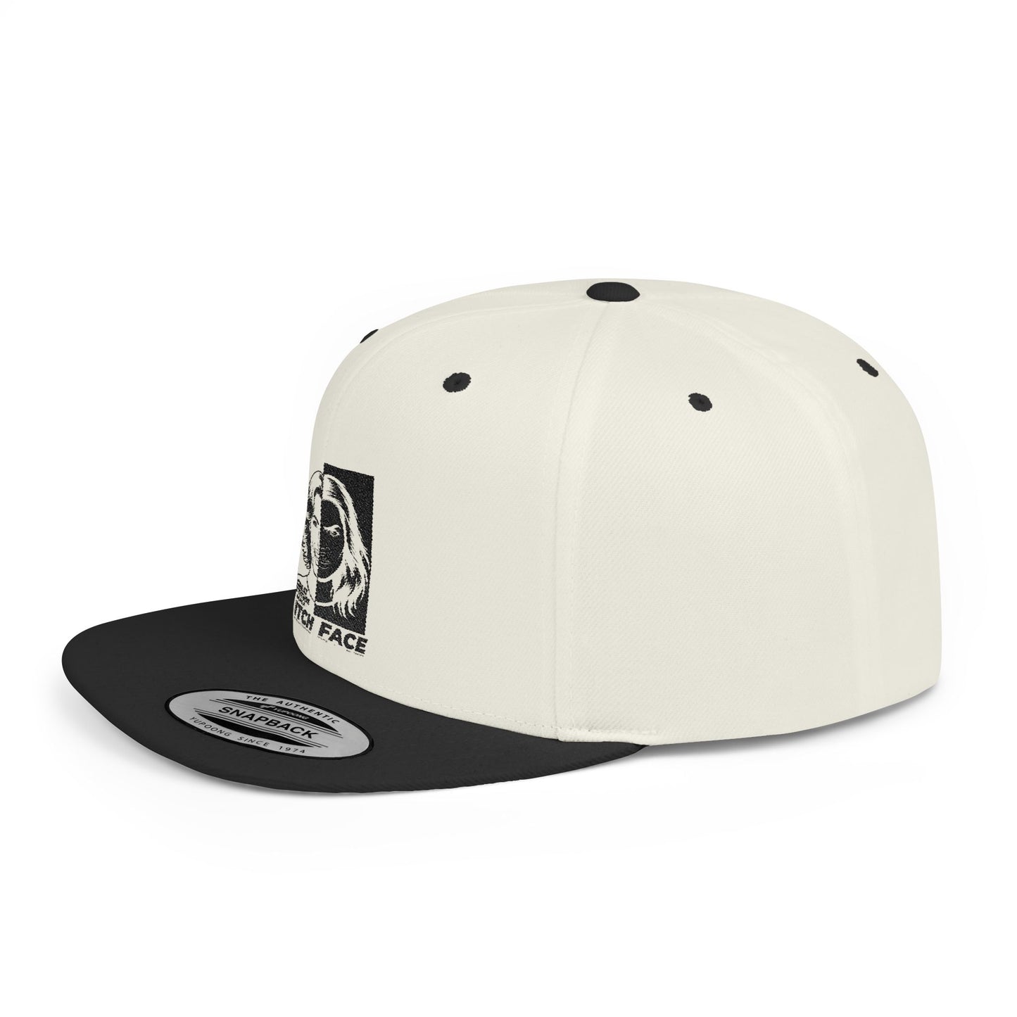 B.I.T.C.H. F.A.C.E. Snapback Hat, Funny Hats, Party Accessories, Trendy Headwear, Gift for Her, Fashionable Cap