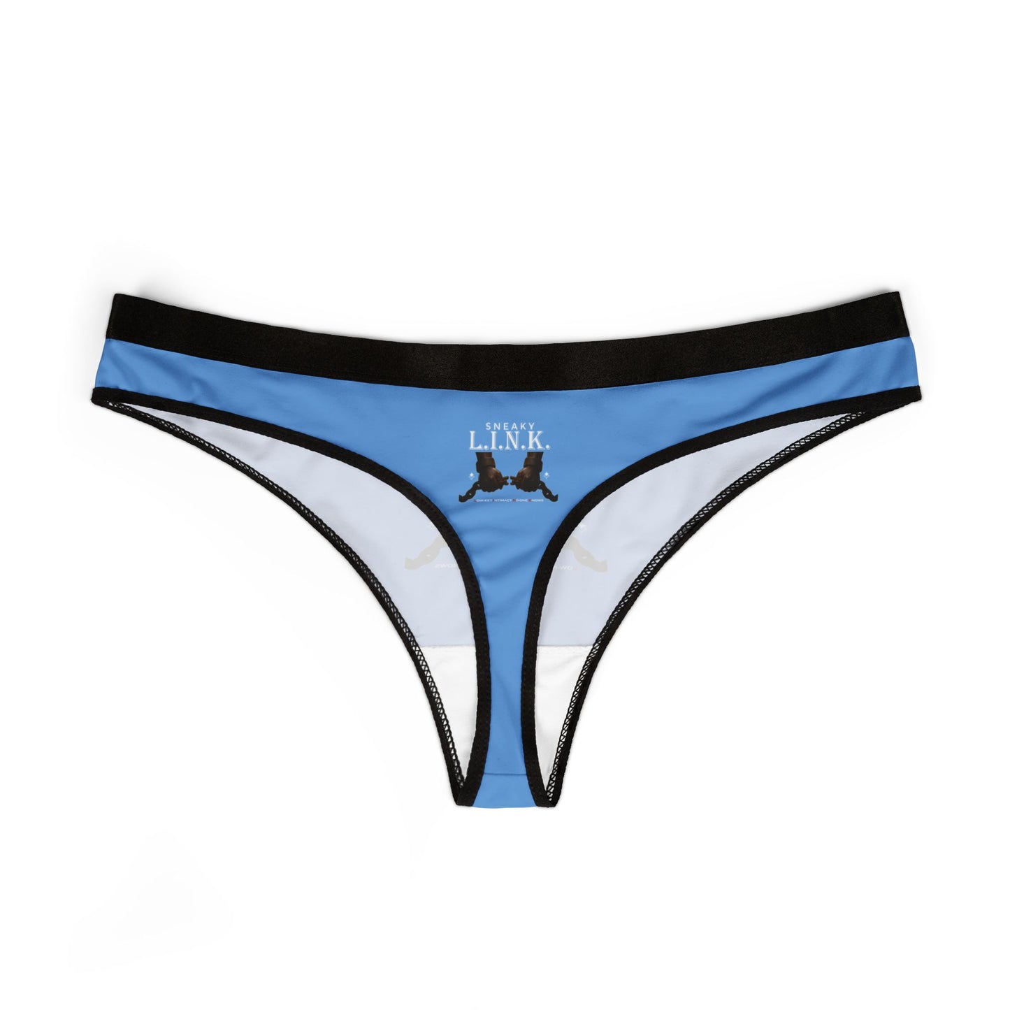 Sneaky L.I.N.K. (Low-Key Intimacy No-one Knows) Stylish Women's Thongs with Unique Design, Comfortable Underwear, Fun Gift for Her, Fashion Lingerie, Everyday Essentials