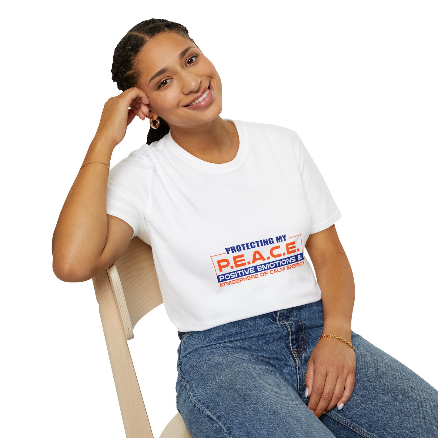 Protecting My P.E.A.C.E. - Positive Emotions & Atmospehere of Calm Energy - Tranquil Tee