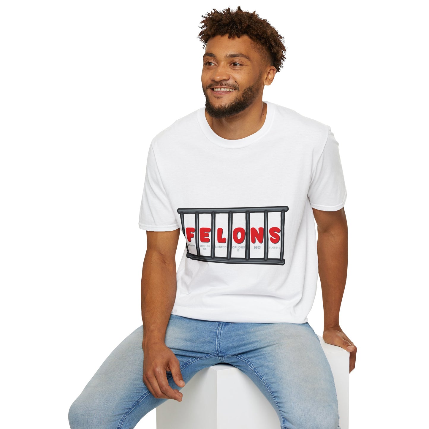 F.E.L.O.N.S. - "Forever Entrapped Life Of No Success" - Graphic Tee for Casual Wear