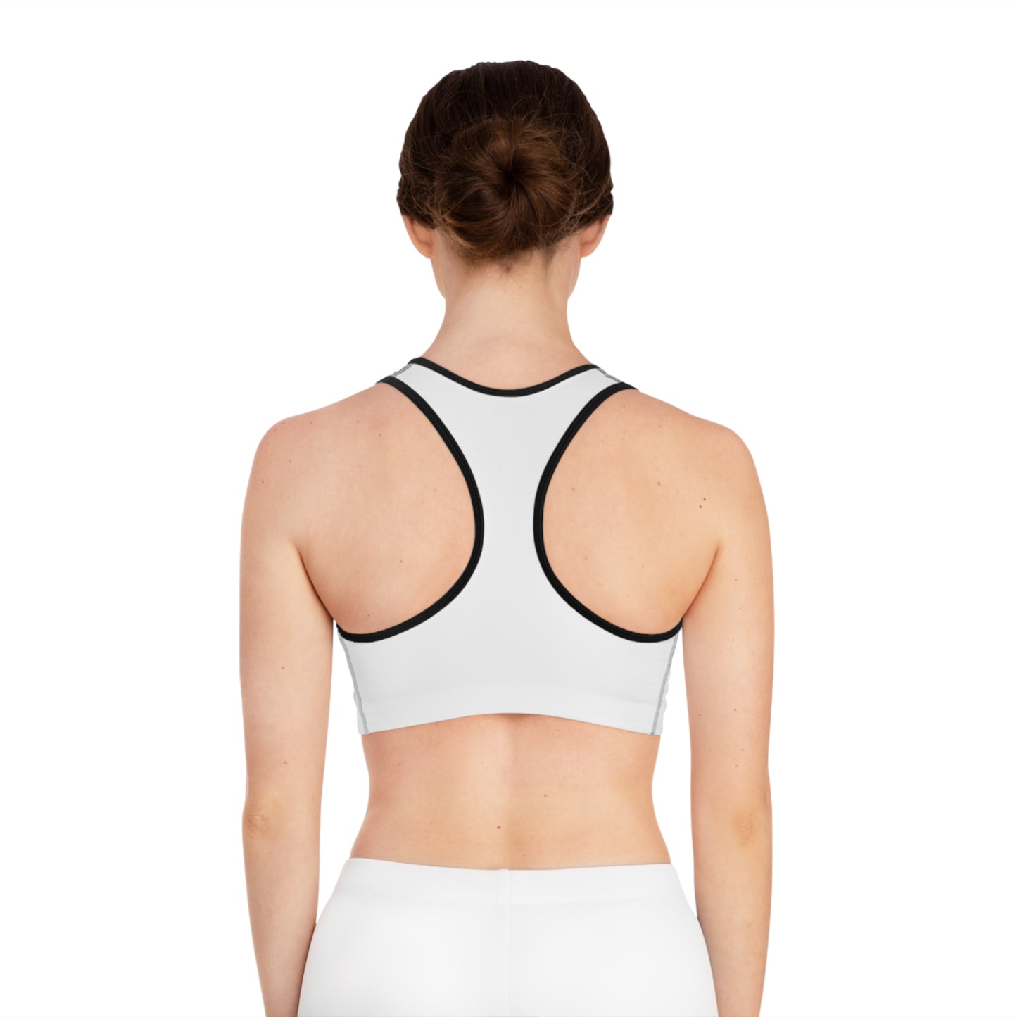 Body T.E.A. Trendy Sports Bra for Active Women, Fitness Gear, Workout Apparel, Yoga Top, Motivational Activewear