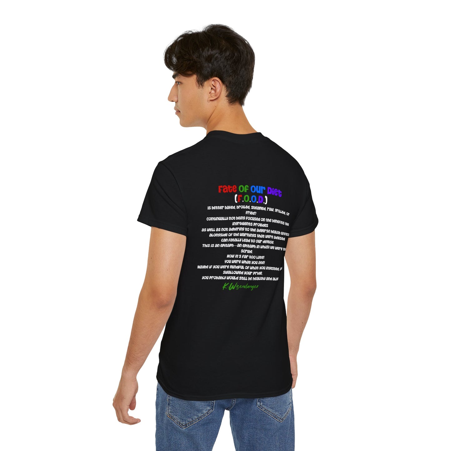 F.O.O.D.I.E. (Fascinating Obsessive Desires Involving Eating) Ultra Cotton Tee - Celebrate Culinary Passion