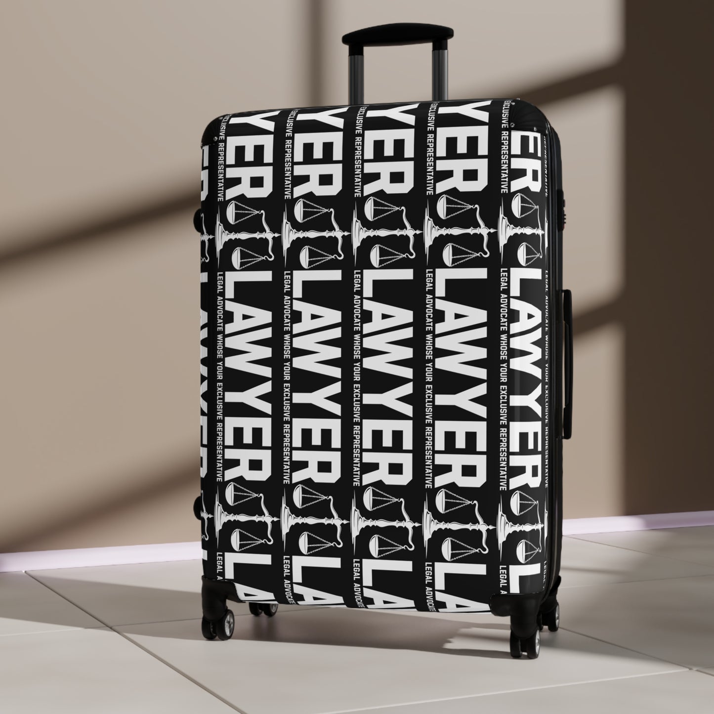 Stylish Lawyer Suitcase - Durable Travel Luggage for Attorneys, Attorney Gear, Professional Travel, Legal Gifts, Travel Essentials