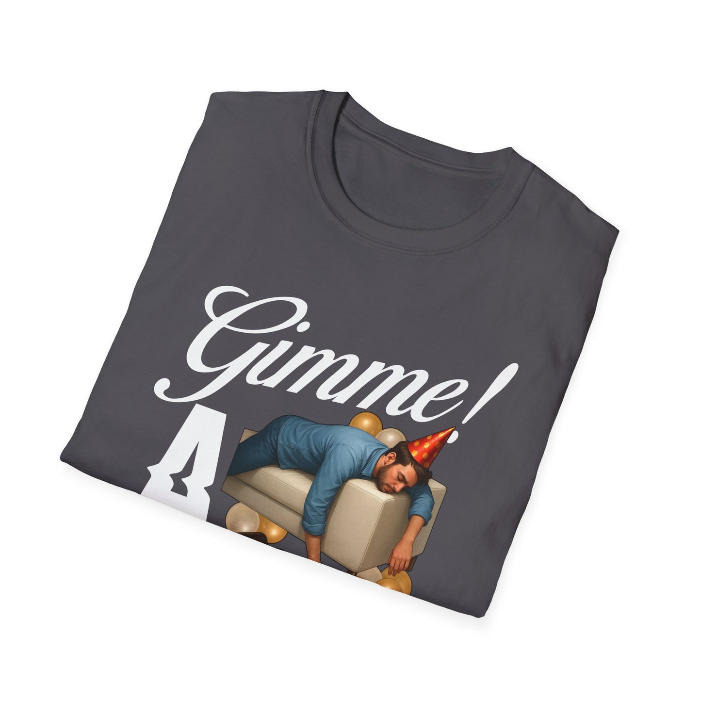 - 'Gimme! A S.H.O.T.' - Humor, Gifts, Party Wear, Casual Style, Men's & Women's