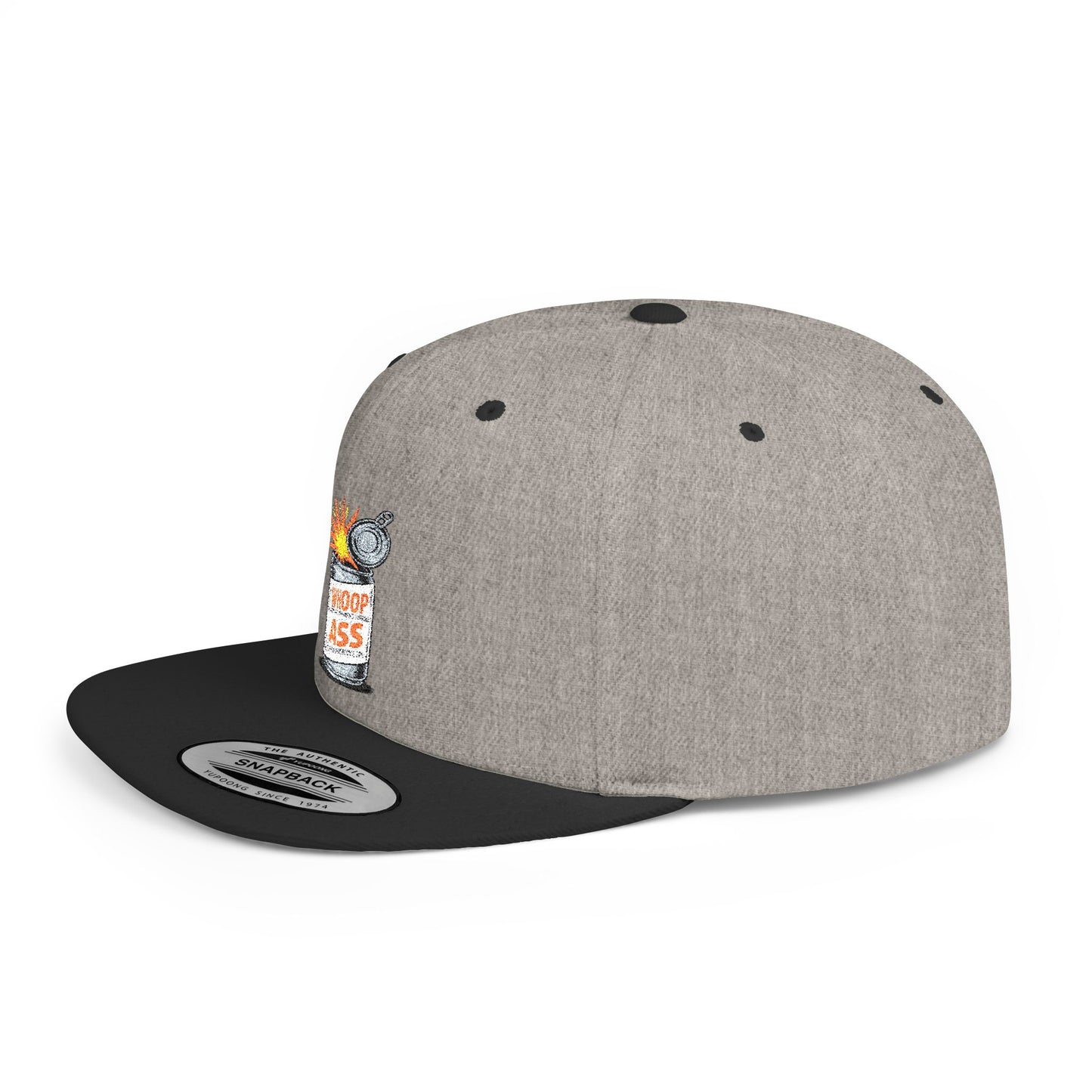 W.H.O.O.P. A.S.S. Snapback Hat, Comedic Hat, Gift for Him, Casual Wear, Funny Caps, Unique Accessories