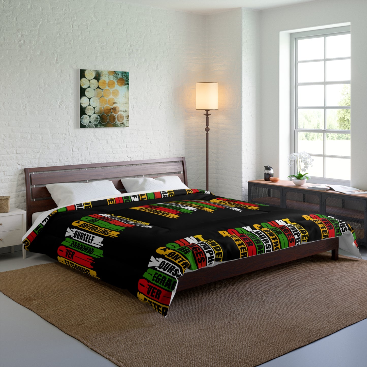 Body Count Comforter - Cozy Bedroom Decor, Music Lover Gift, Vibrant Bed Cover, Hip Hop Room Accessory, Holiday & Birthday Present