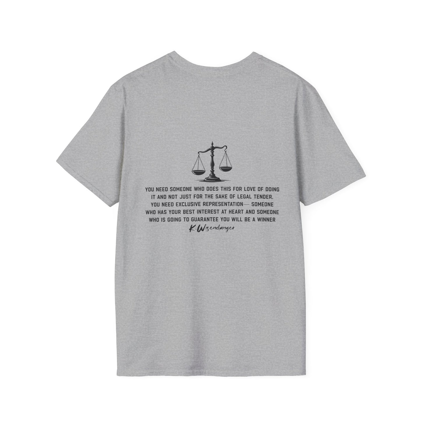 L.A.W.Y.E.R. Unisex Softstyle T-Shirt