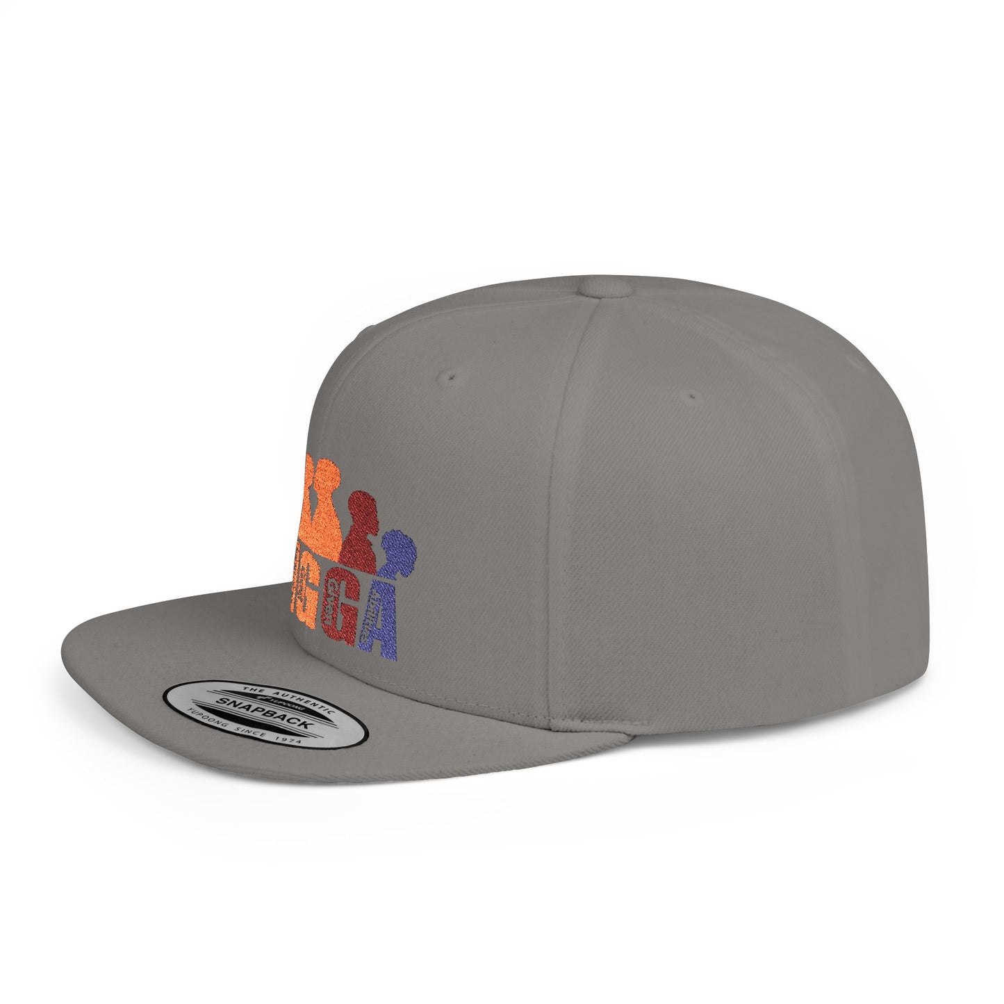 N.I.G.G.A. Flat Bill Snapback Hat, Casual Fashion for Everyday Wear
