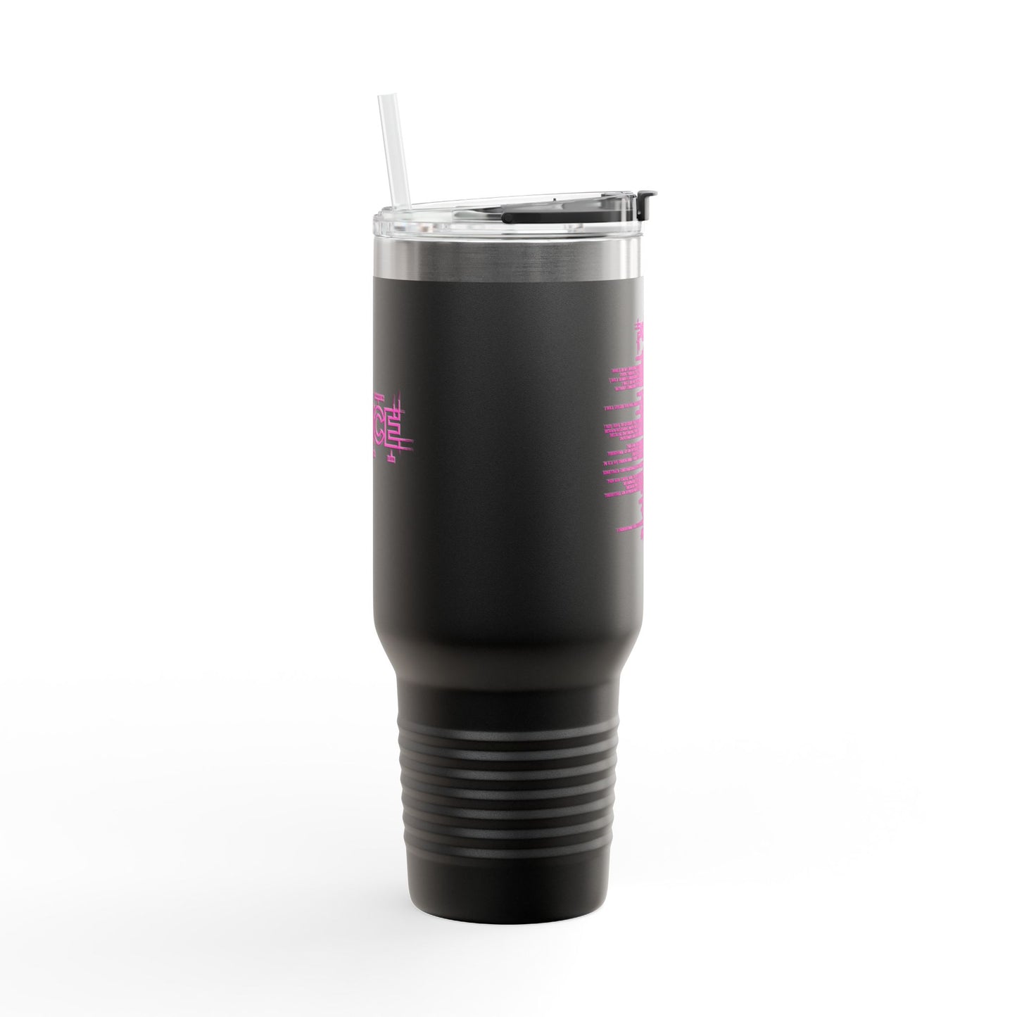 P.O.L.I.C.E. (Professional Officer of Law Improving Communities on Earth) Stylish Insulated Travel Mug, 40oz – Perfect for On-the-Go Hydration, Law Enforcement, Commuters, Coffee Lovers, Summer Travels, Gift for Him/Her