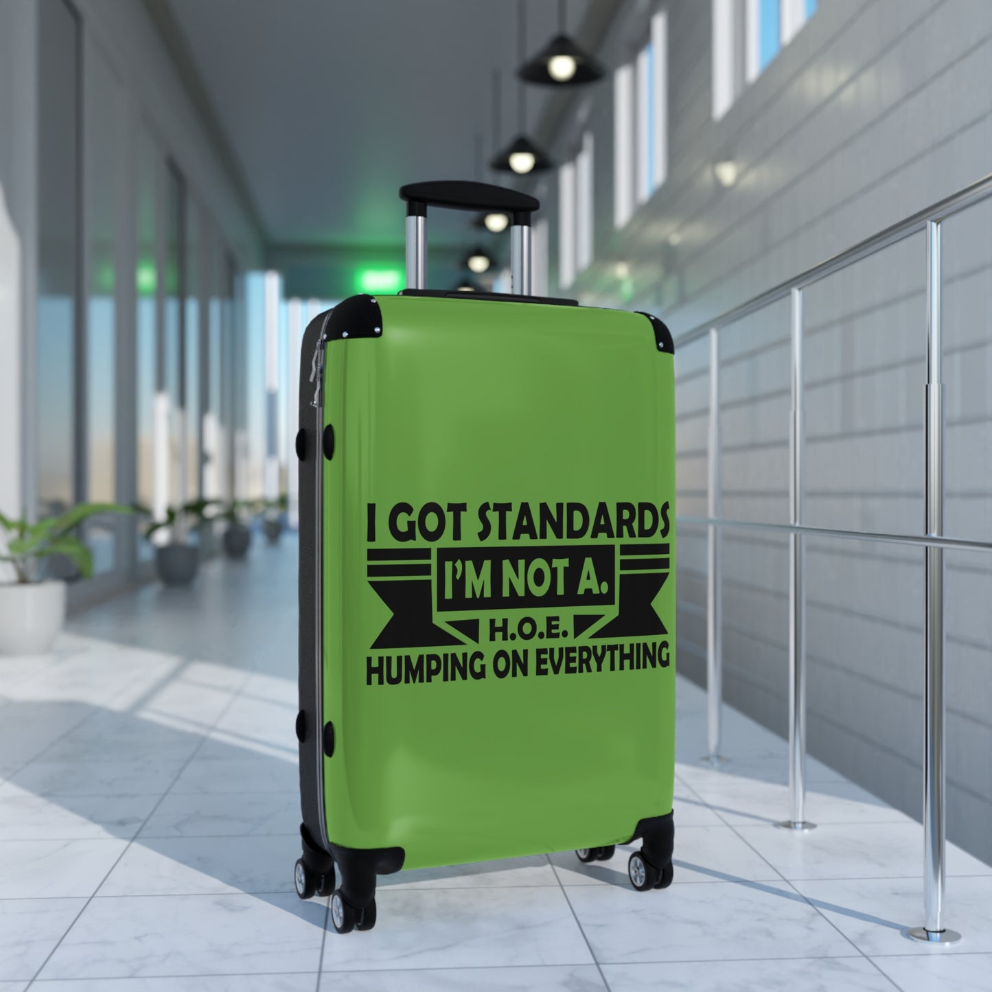 Im Not a H.O.E, Travel Luggage, Fun Travel Gift, Statement Bag, Trendy Carry-On for Adventurers