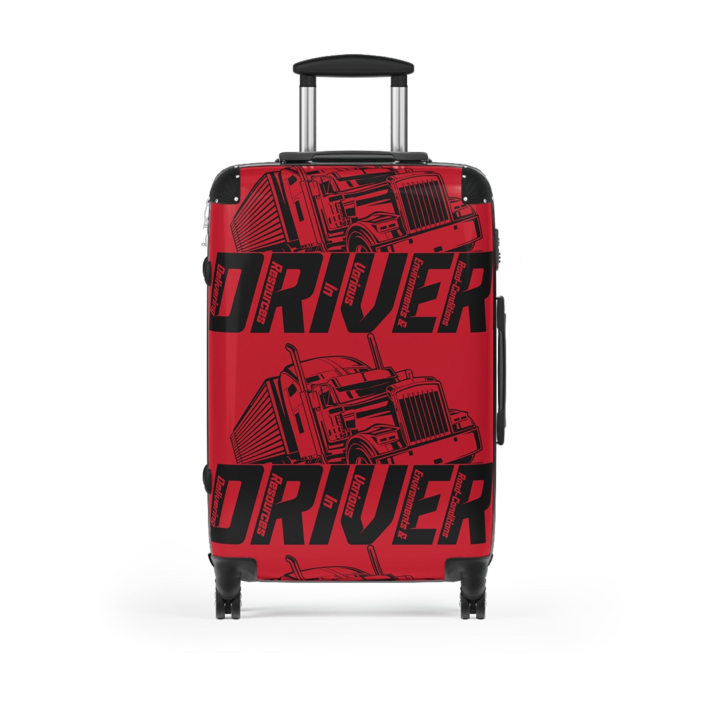 Bold Truck Driver Suitcase - Travel Luggage for Truck Enthusiasts, Perfect Gift for Travelers, Road Trip Essentials, Unique Carry-On