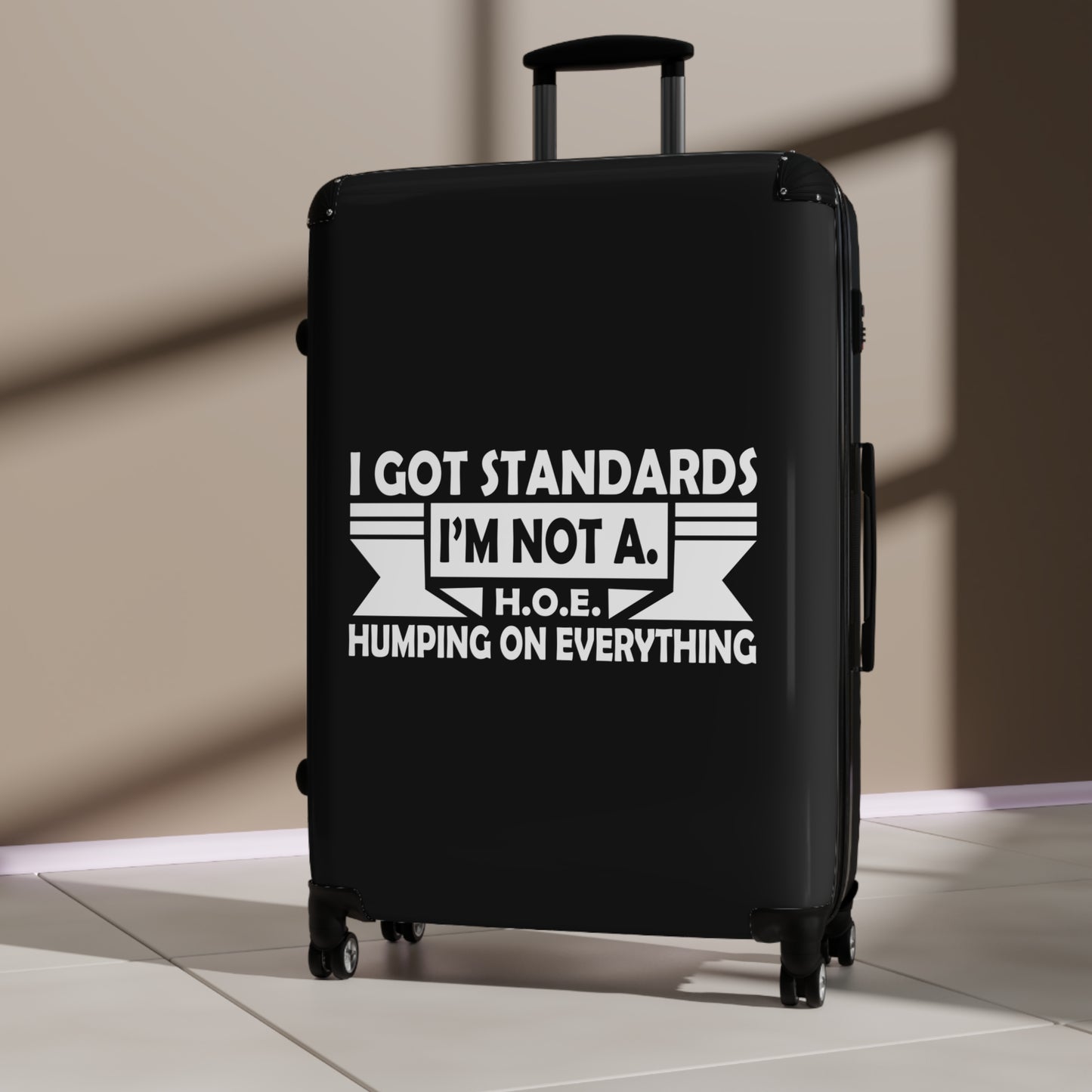 I'm Not A H.O.E. Quirky Luggage, Unique Travel Gifts, Vacation Essentials, Stylish Carry-On