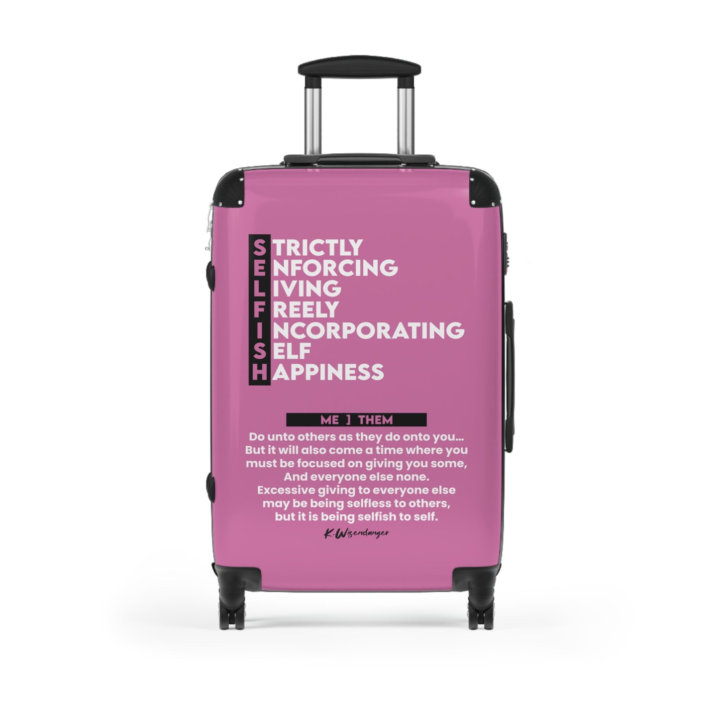 S.E.L.F.I.S.H. Stylish Luggage for Her