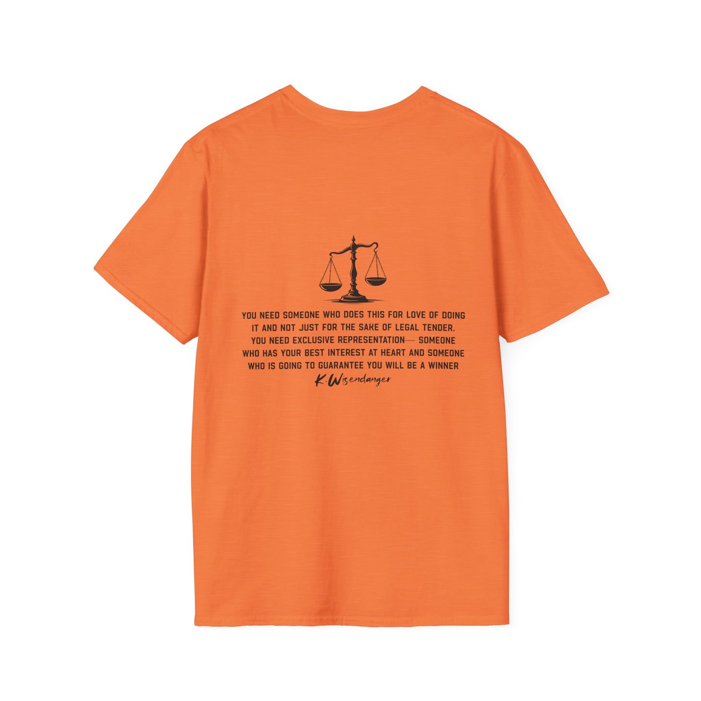 L.A.W.Y.E.R. Unisex Softstyle T-Shirt