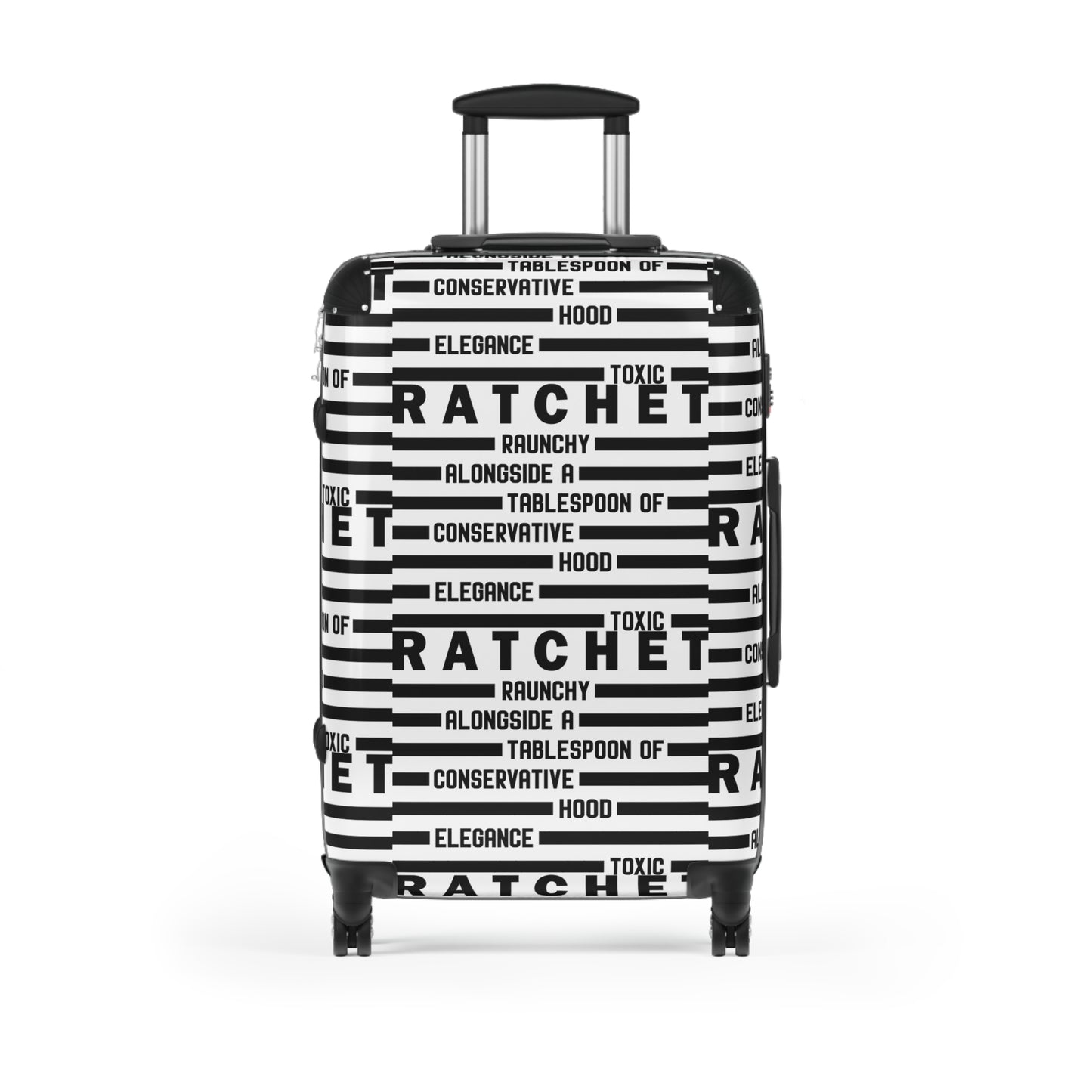 RATCHET Stylish Suitcase for Travel, Luggage for Adventures, Unique Travel Gear,