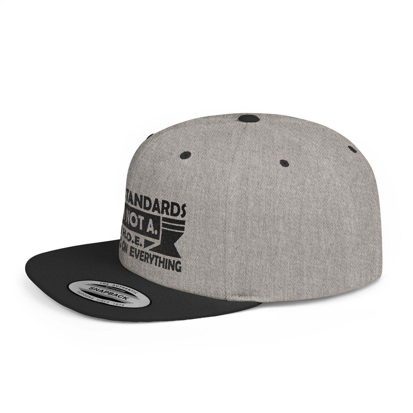 Not A H.O.E. Trendy Snapback Cap, Fun Hat for Casual Days