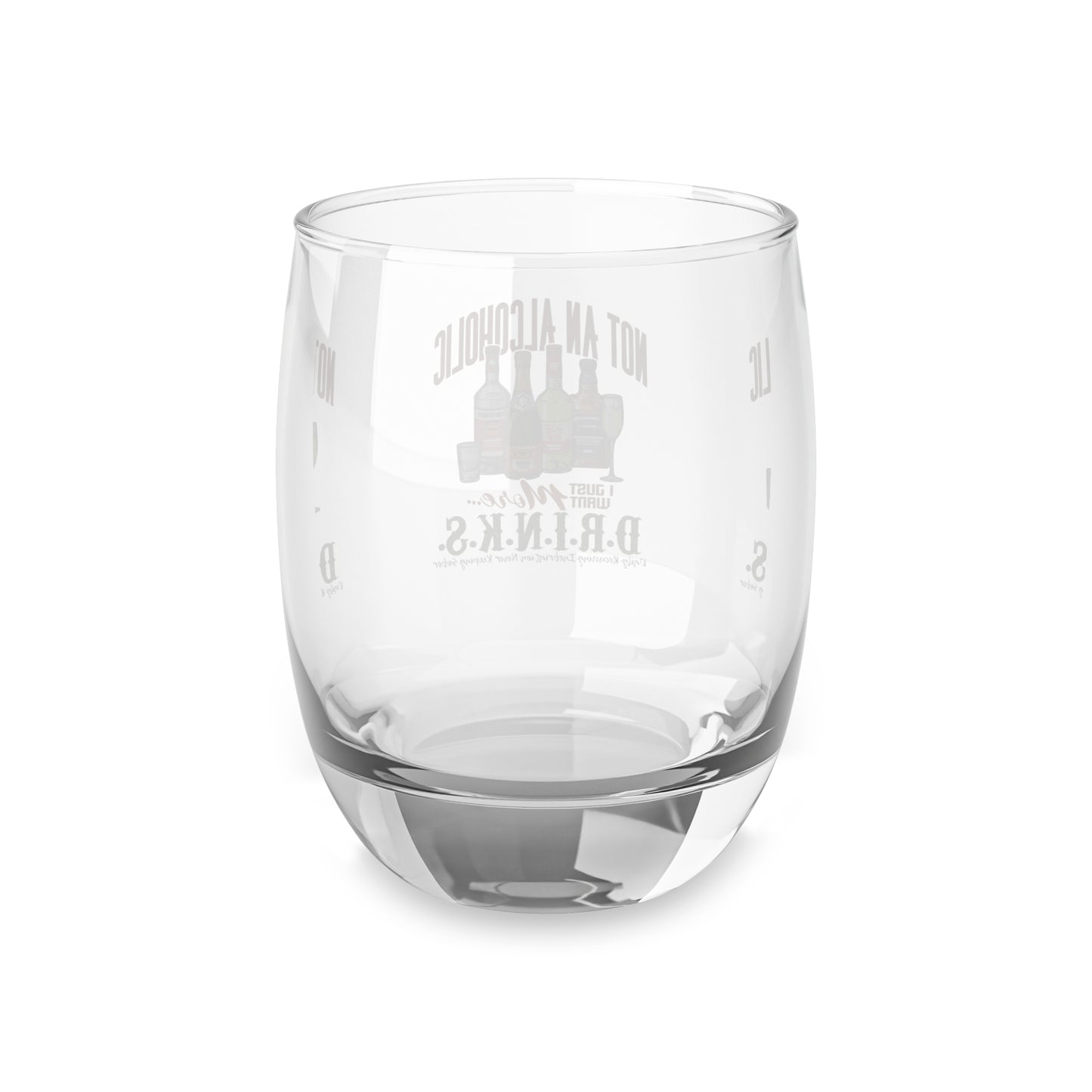 Not an Alcoholic More D.R.I.N.K.S. | Perfect Gift for Whiskey Lovers, Entertaining, Home Bar, Birthday, Celebration