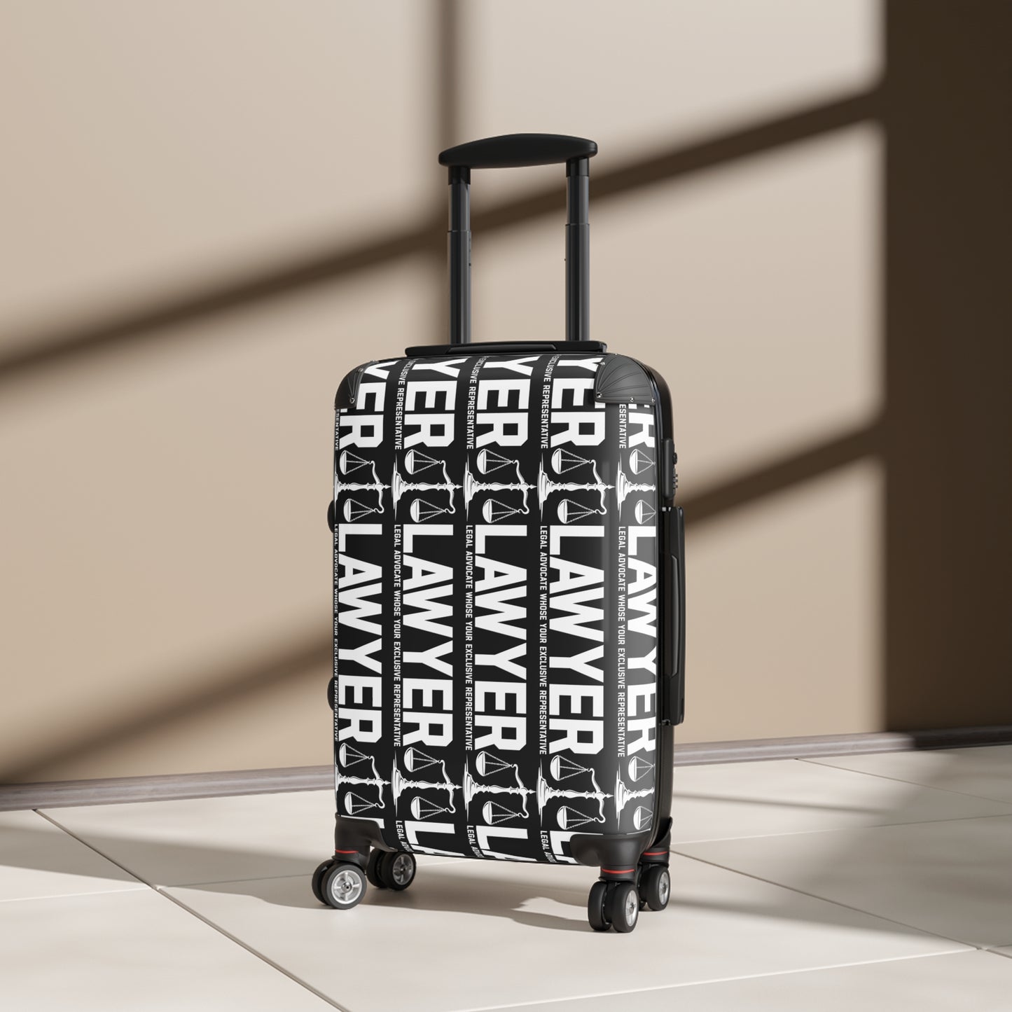 Stylish Lawyer Suitcase - Durable Travel Luggage for Attorneys, Attorney Gear, Professional Travel, Legal Gifts, Travel Essentials