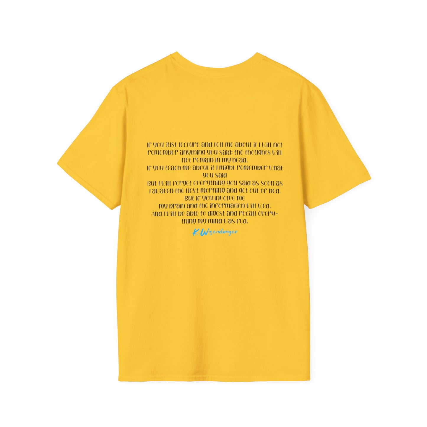 I'm a T.E.A.C.H.E.R. Unisex Softstyle T-Shirt - Perfect Gift for Educators