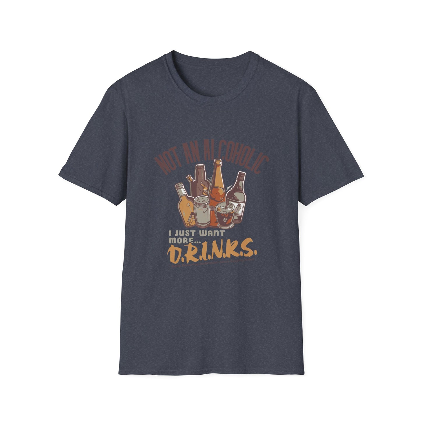 Not An Alcoholic Funny Drinking Quotes T-Shirt, Humor Tee, Alcoholic Gift, Party Shirt, Unisex Graphic Top