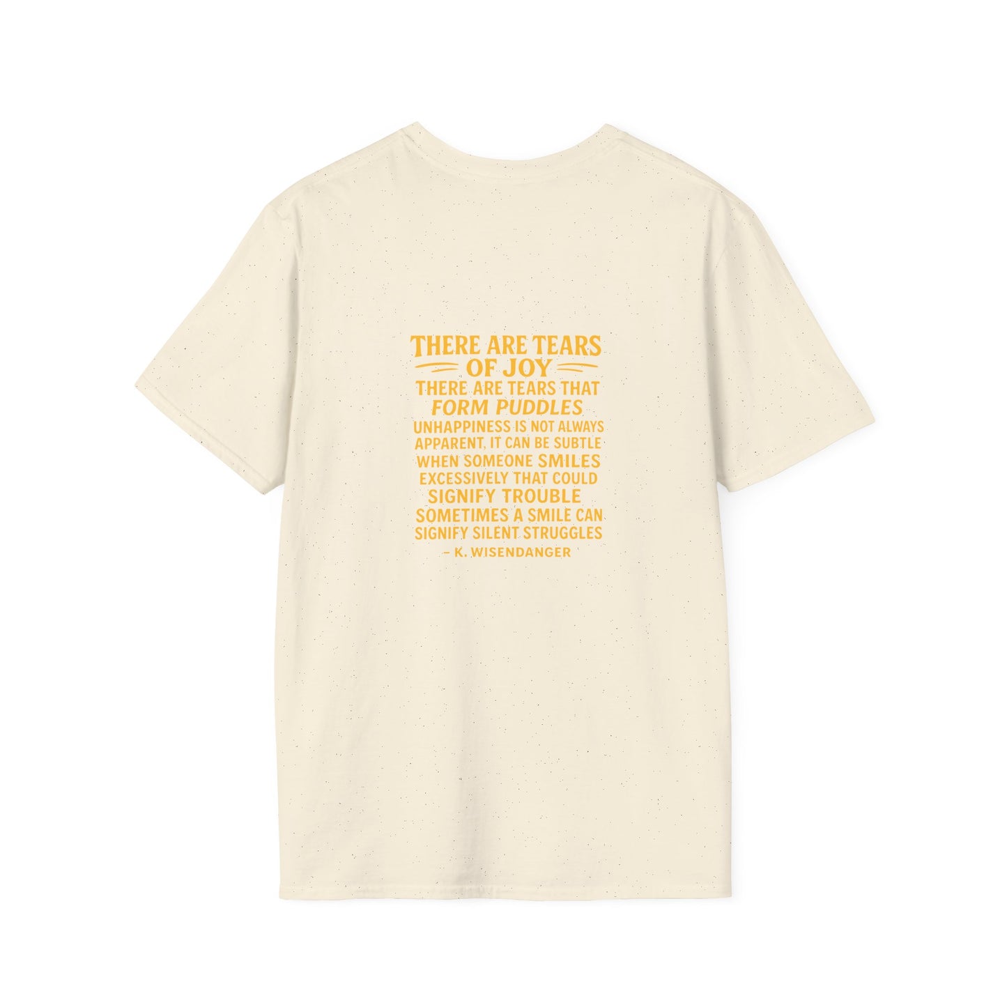 S.M.I.L.E. Graphic Tee | Positive Message Shirt | Gift for Friends | Casual Wear | Everyday Humor