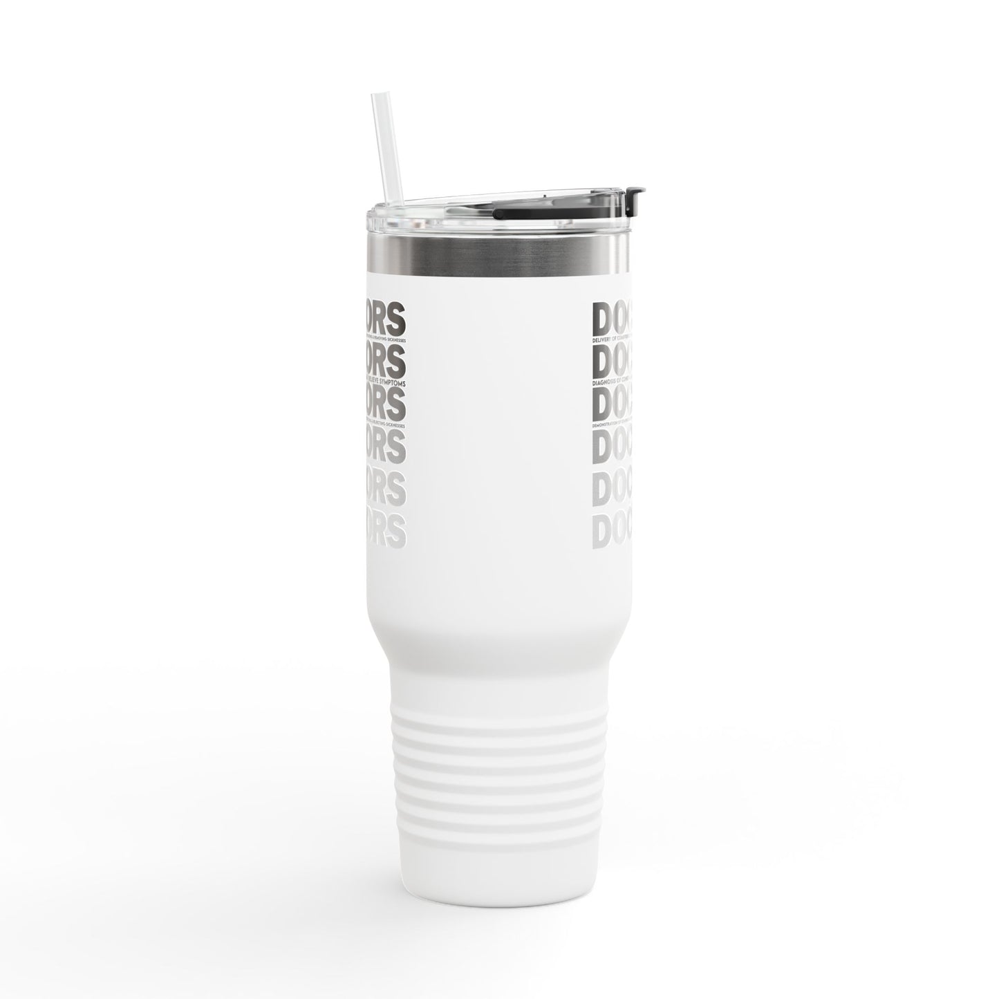 D.O.C.T.O.R.S. Doctors Insulated Travel Mug, 40oz – Perfect for Medical Professionals, Coffee Lovers, Gifts for Graduations, Doctor Appreciation