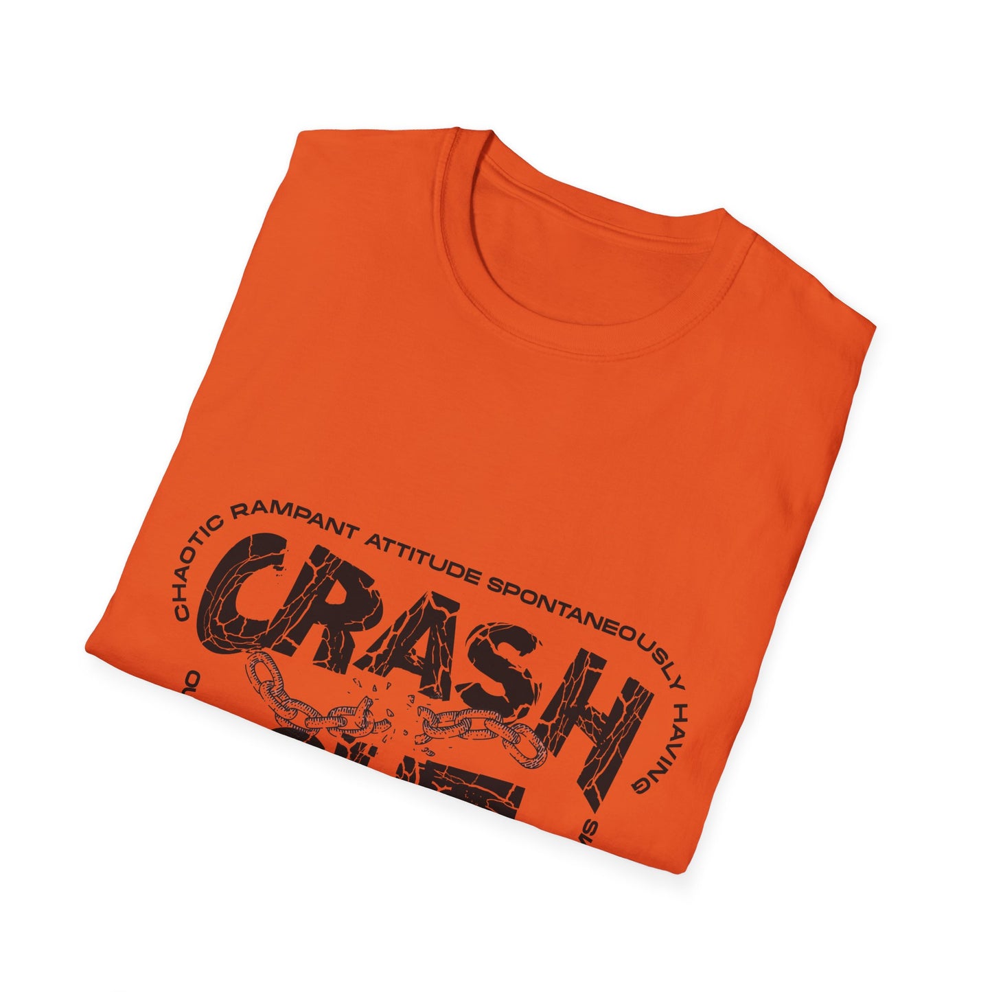 C.R.A.S.H. O.U.T. Unisex T-Shirt - Relaxed Style for Casual Days, Perfect for Everyday Wear, Gift Idea for Friends, Great for Lounging, Summer [...]
