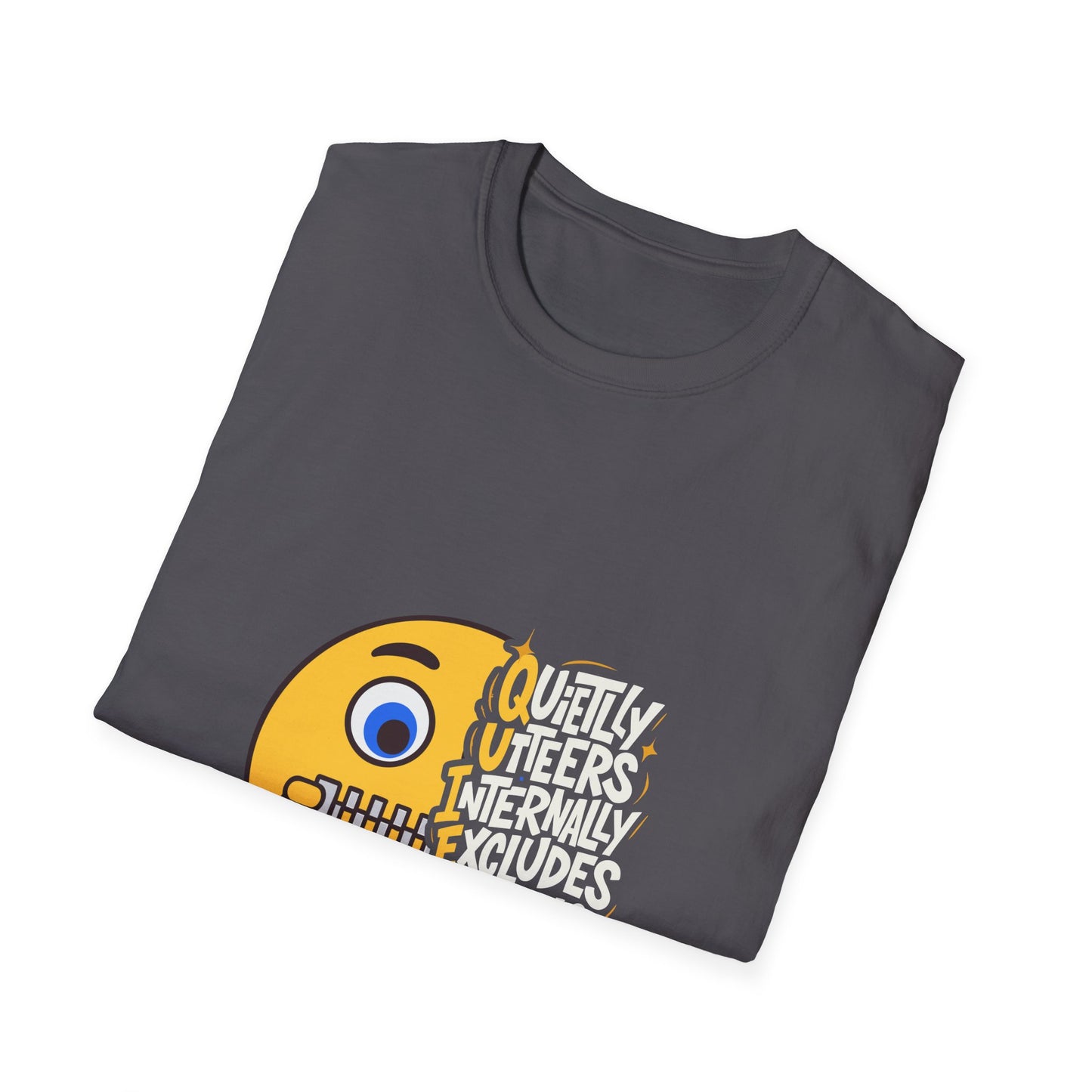 Q.U.I.E.T. NI**AS Graphic T-Shirt: Quote Tee, Gift for Introverts, Casual Wear