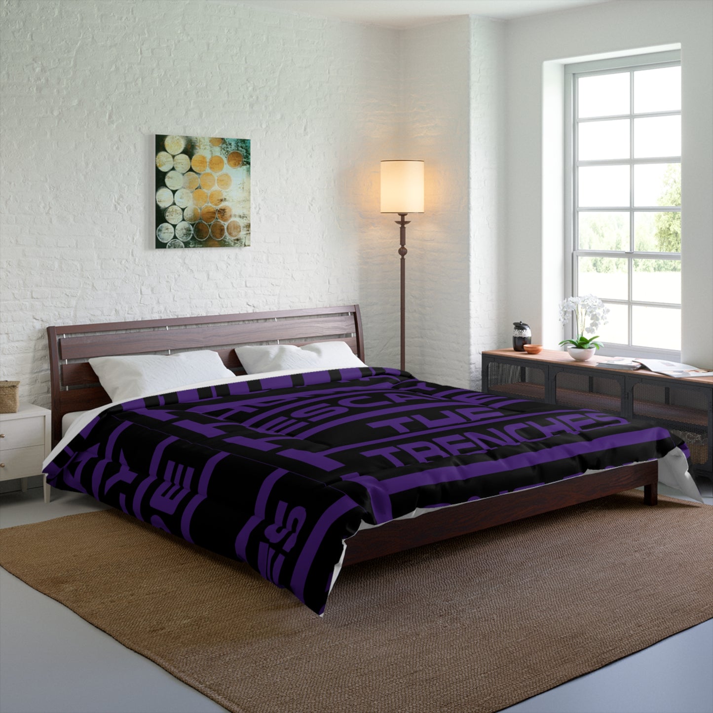 G.H.E.T.T.O. Urban Escape Comforter | Cozy Bedroom Essential | Gift for Dreamers | Street Style Decor | Home Vibes | One Day Ghetto Design, [...]