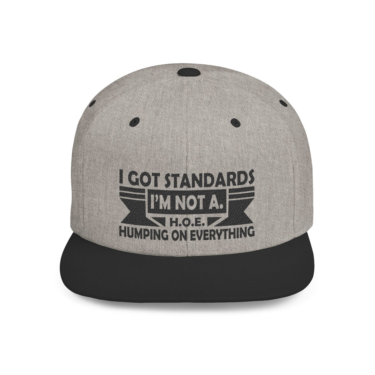 Not A H.O.E. Trendy Snapback Cap, Fun Hat for Casual Days
