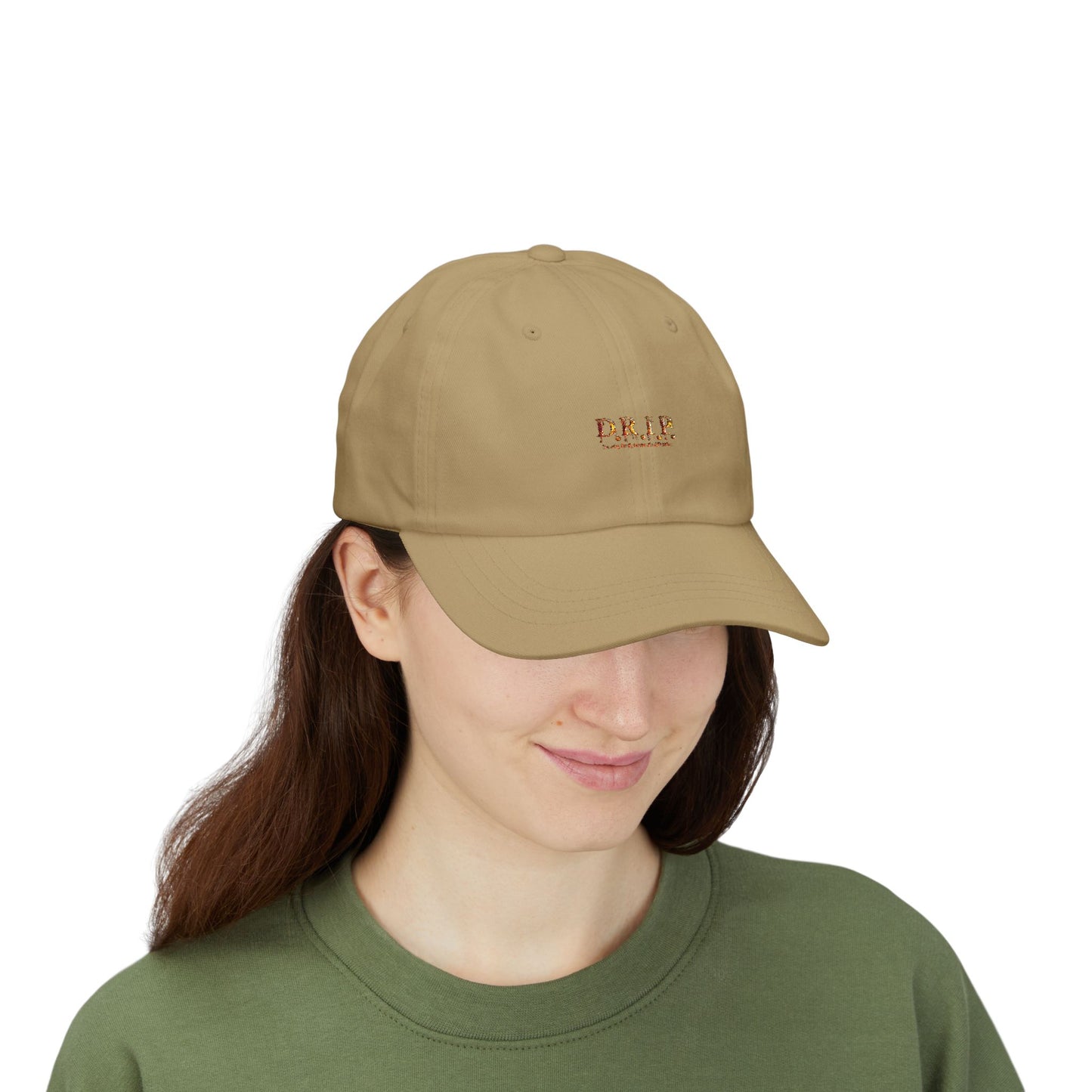 D.R.I.P. (Dressing Real Impressive & Pristine) Classic Dad Cap - Stylish Casual Hat for Everyday,