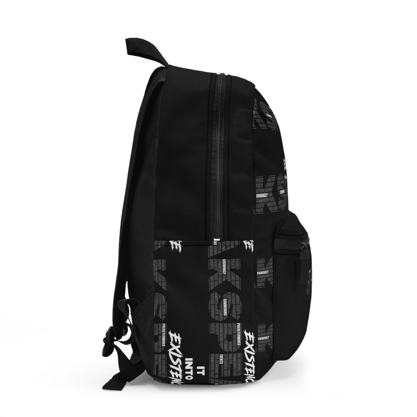 Inspirational Backpack: Speak It Into Existence, Trendy School Bag, Motivational Pack, Travel Rucksack, Gift for Dreamers
