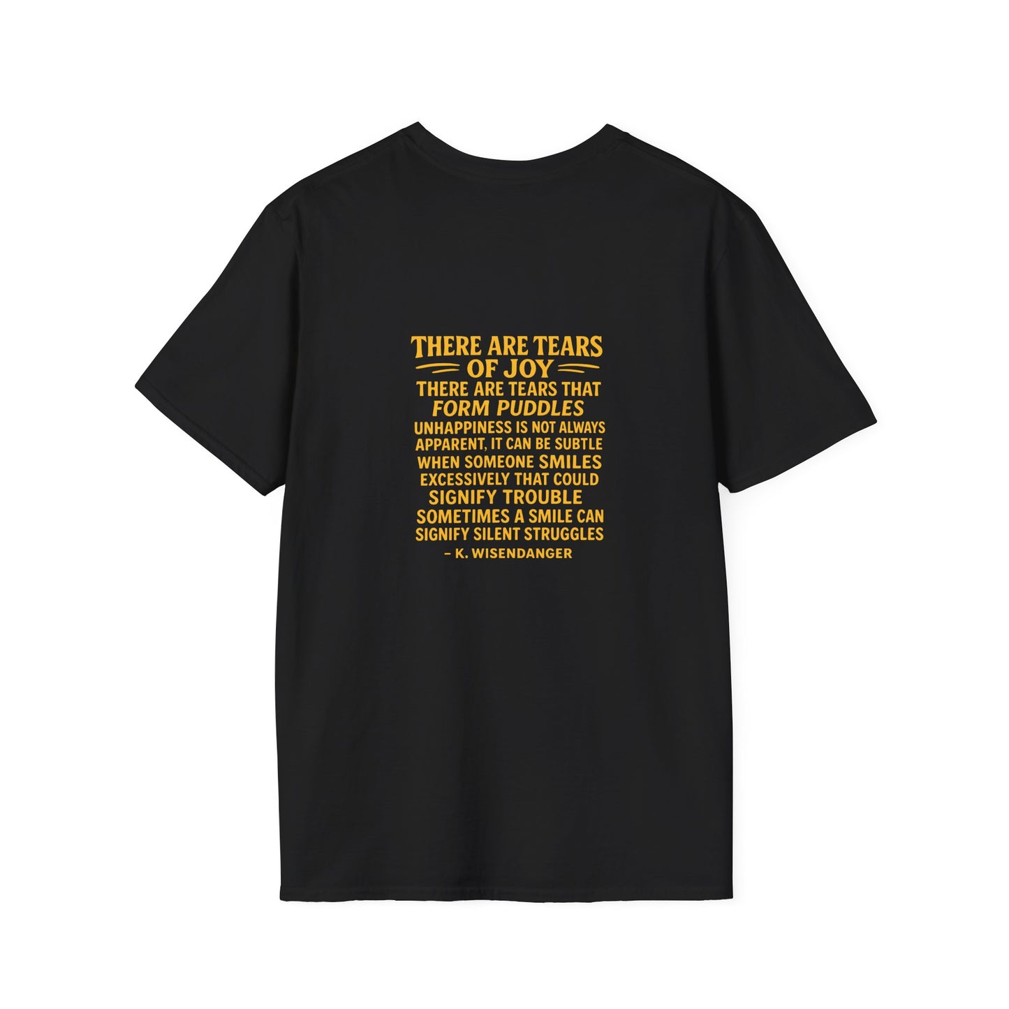 S.M.I.L.E. Unisex Emoji T-Shirt, Happiness Gift, Motivational Shirt, Casualwear, Birthday Apparel, Positive Vibes Tee