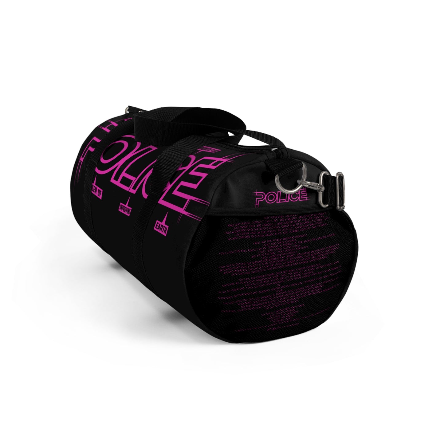 P.O.L.I.C.E. Stylish Police Duffel Bag, Gym Bag, Weekend Travel Bag, Sports Bag, Customizable Tote for Officers and Fitness Enthusiasts