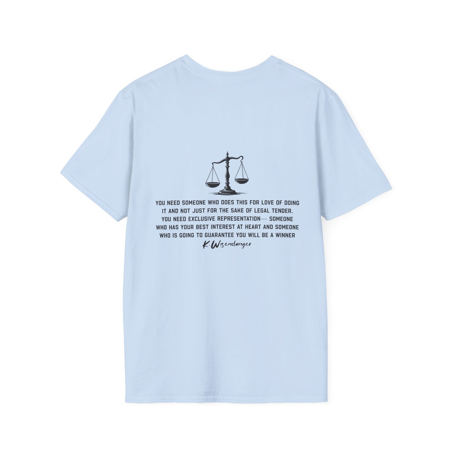 L.A.W.Y.E.R. Unisex Softstyle T-Shirt