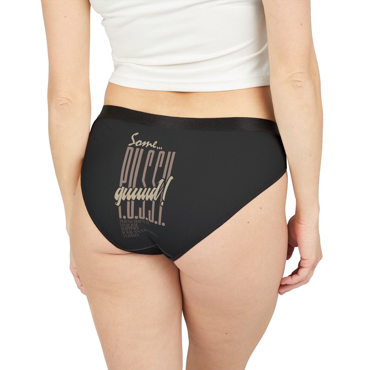 GUUD P.U.S.S.Y. Bold Women's Underwear | Comfy Cheeky Briefs | Playful Lingerie | Gift for Her | Self-Care Essential | Fun Everyday Wear