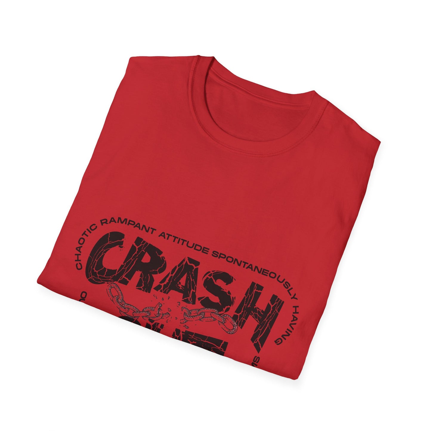 C.R.A.S.H. O.U.T. Unisex T-Shirt - Relaxed Style for Casual Days, Perfect for Everyday Wear, Gift Idea for Friends, Great for Lounging, Summer [...]